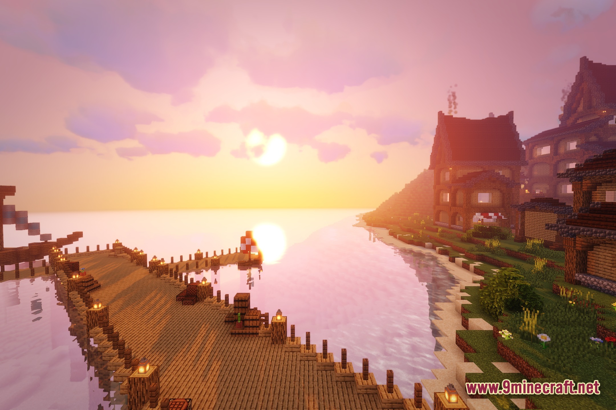 Golden Alpha Horizon Shaders Screenshot 2