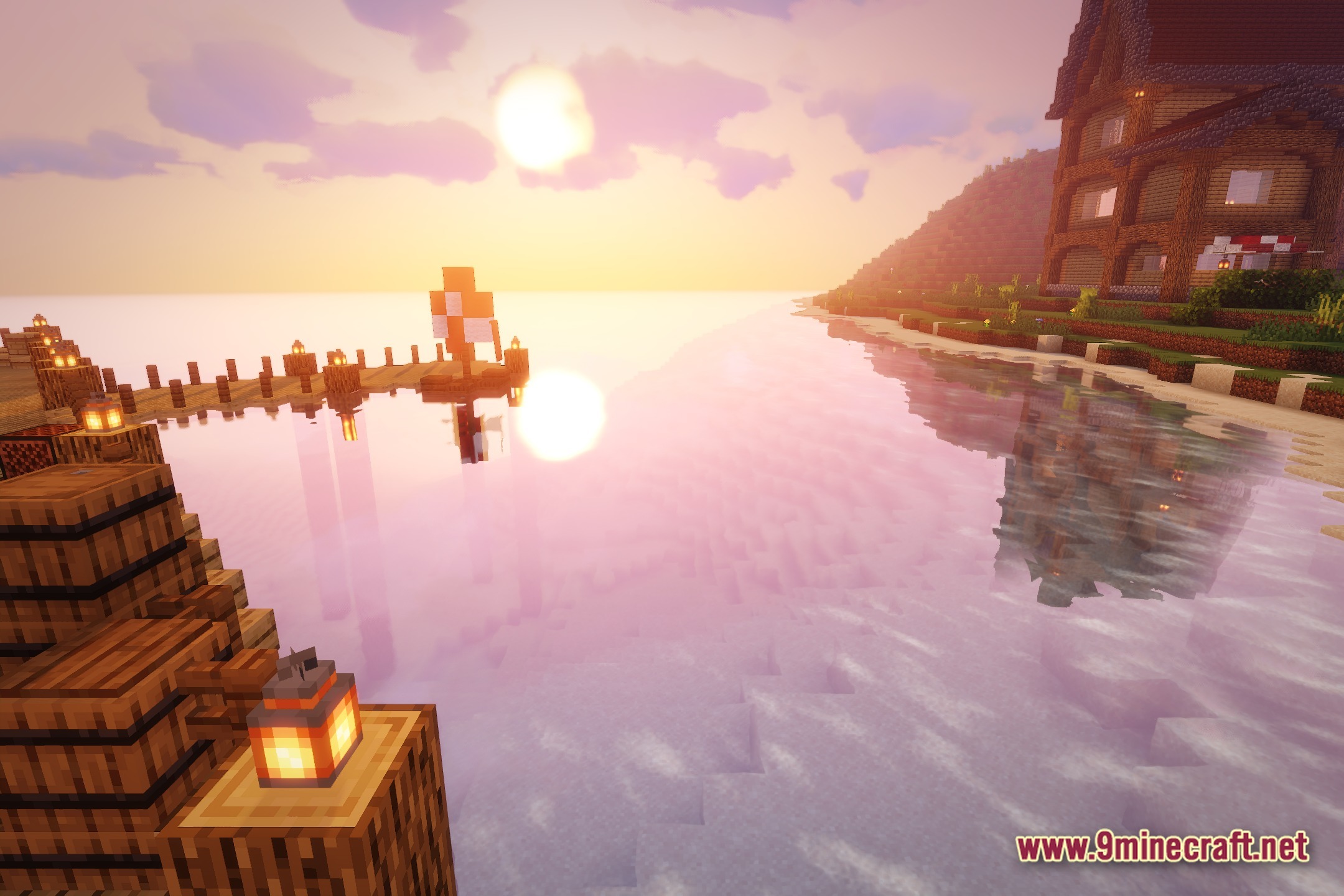 Golden Alpha Horizon Shaders Screenshot 3