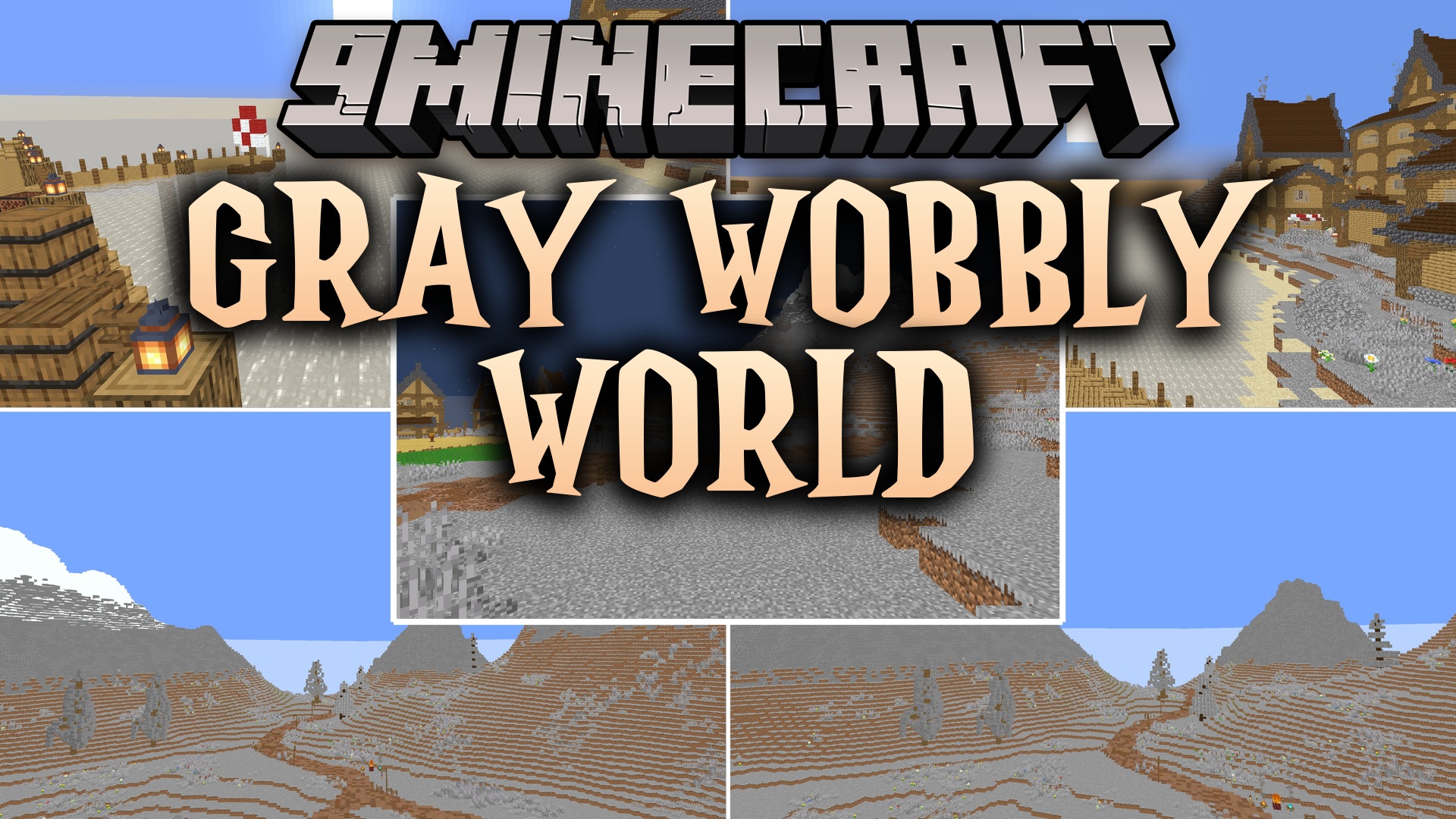 Gray Wobbly World Shaders