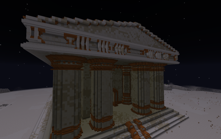 Greek Parthenon Schematic Thumbnail