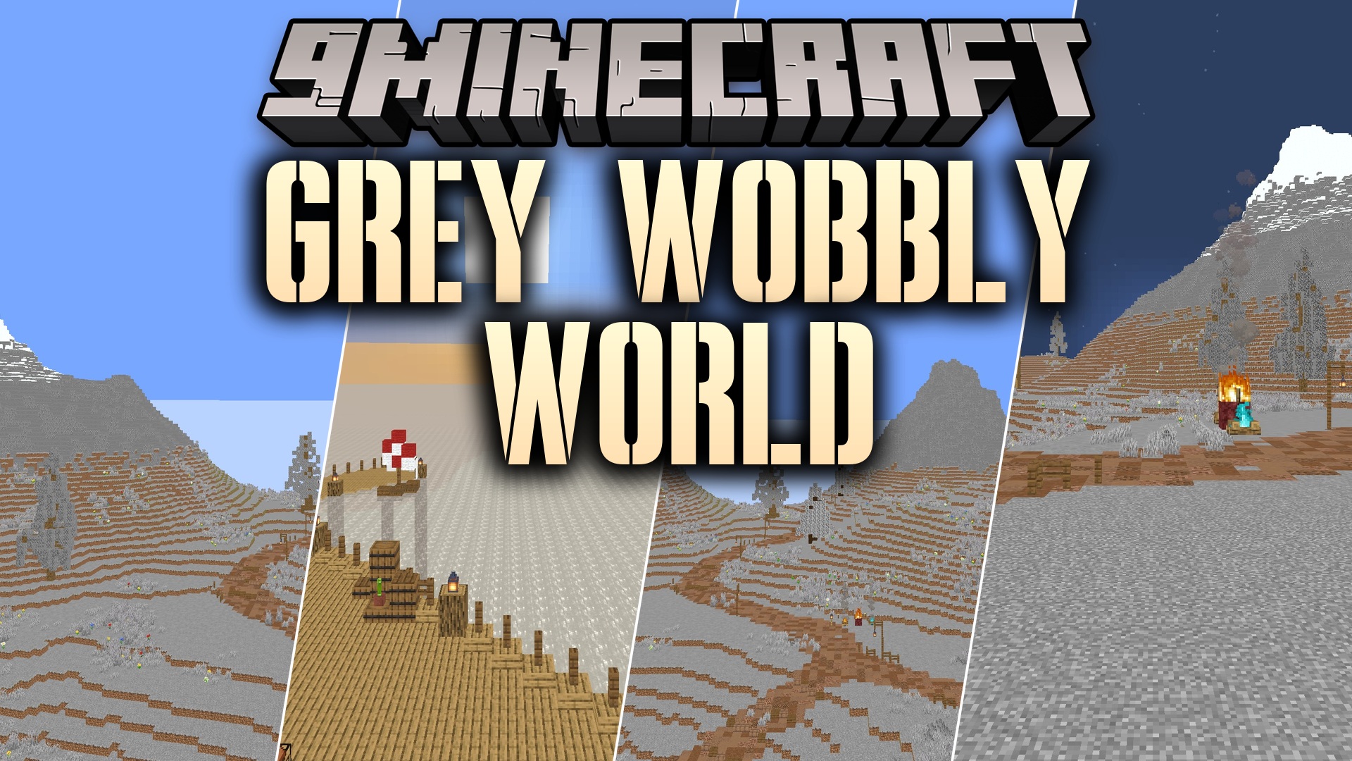 Grey Wobbly World Shaders