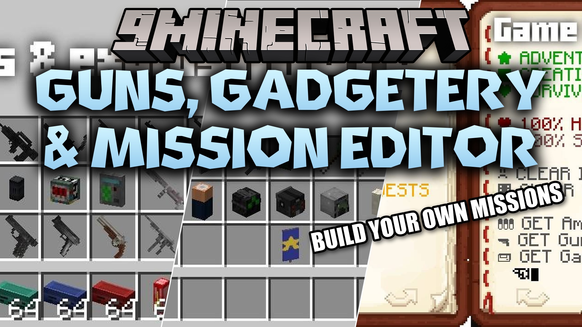 Guns Gadgetery & Mission Editor Data Pack (26.2, 1.21.11)