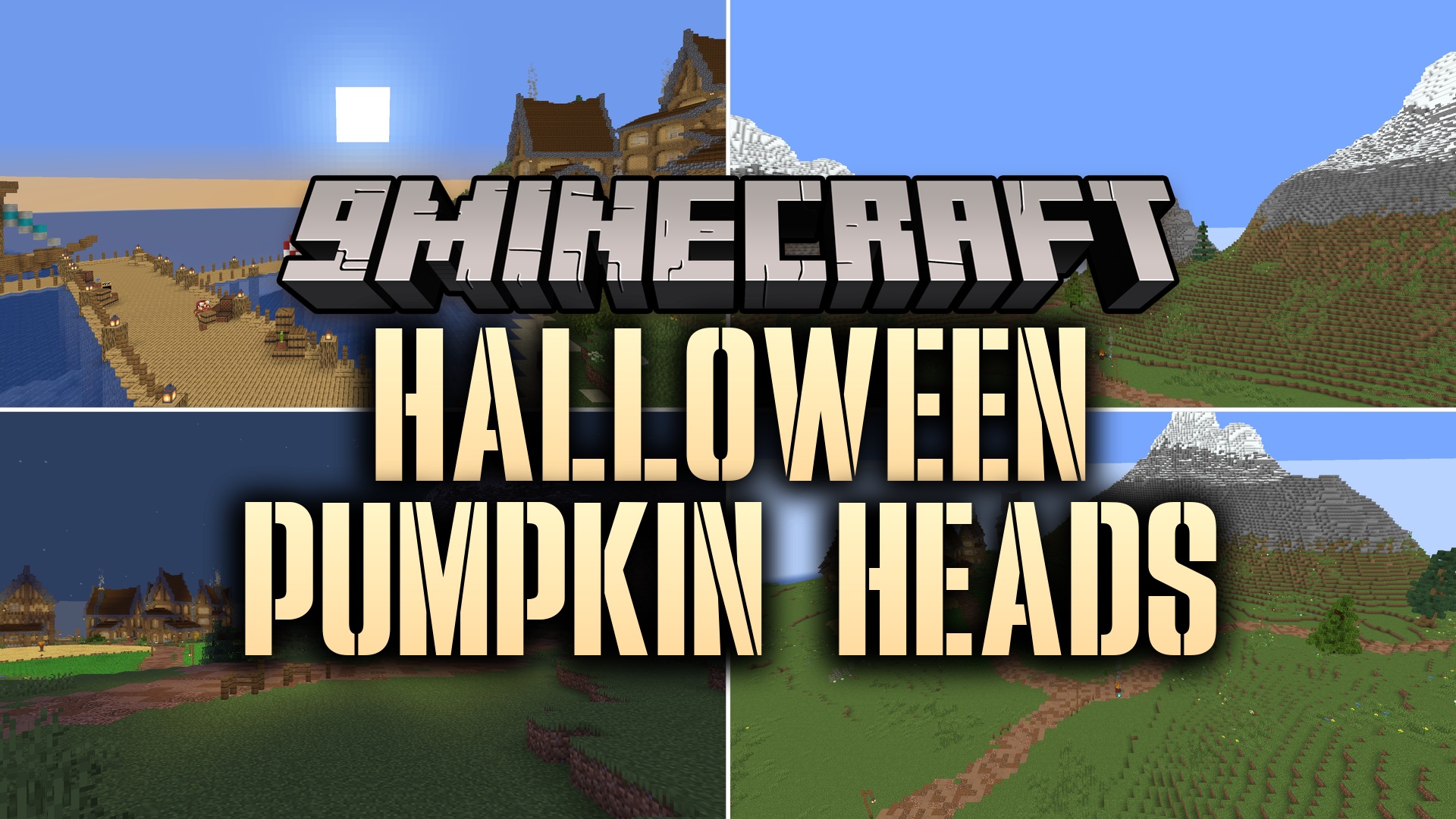 Halloween Pumpkin Heads Shaders