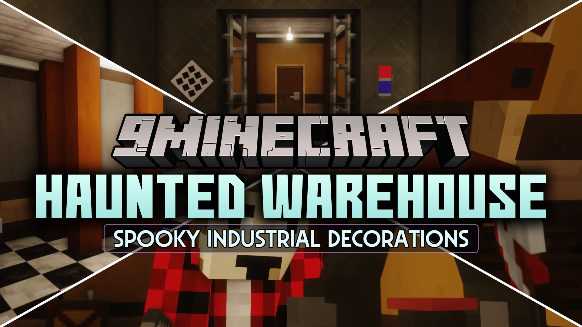 Haunted Warehouse Mod (1.20.1) – Build Terrifying Escape Rooms and Mazes