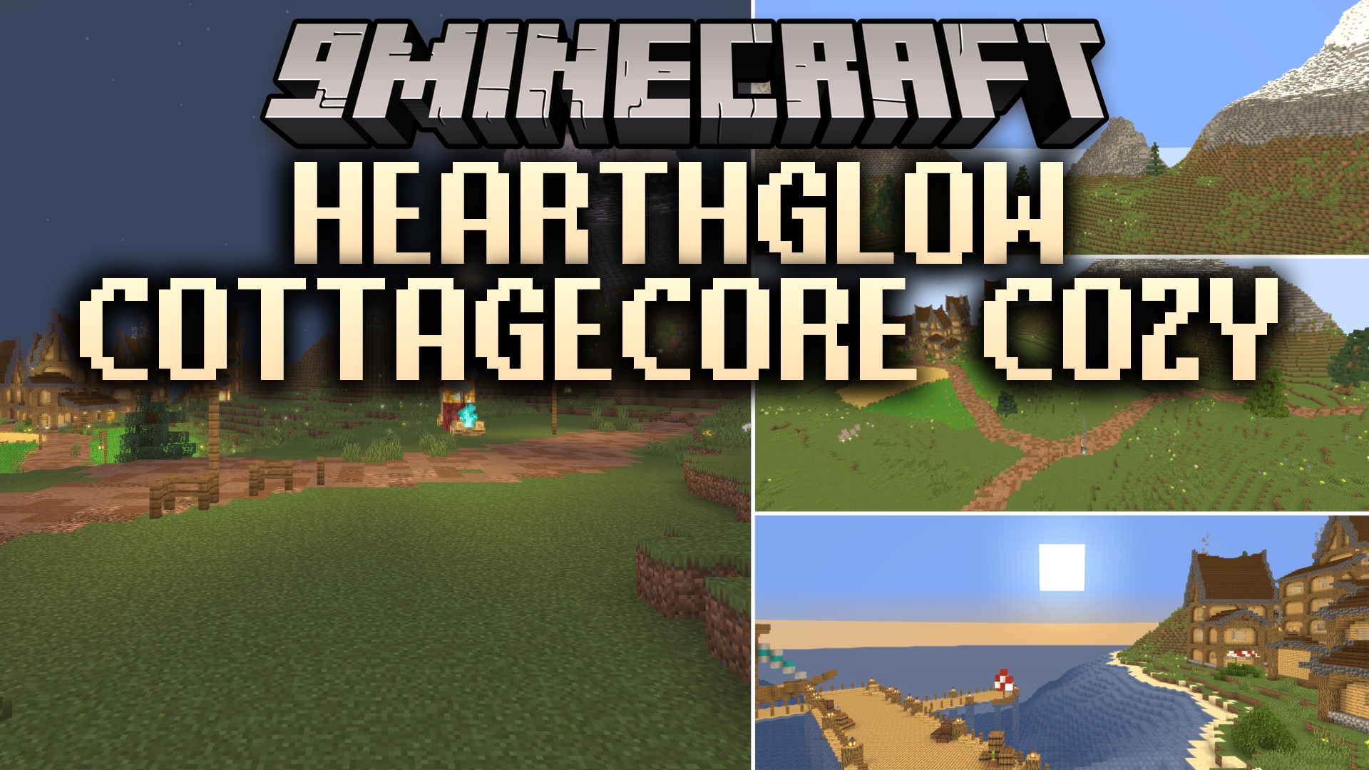 Hearthglow Cottagecore Cozy Shaders (26.2, 1.20.1) – Soft Pastel Color Grading