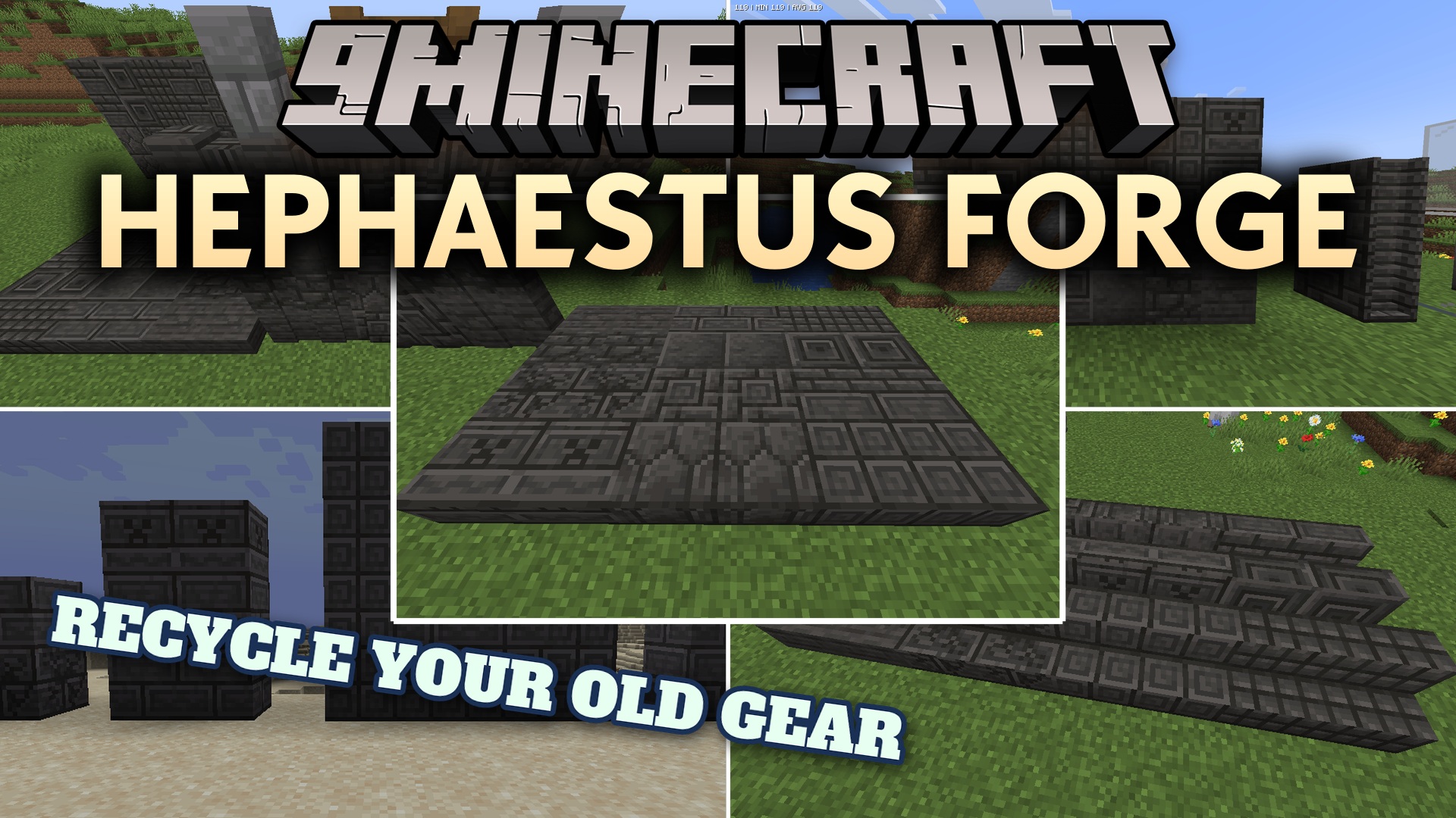 Hephaestus Forge Mod (26.1.2, 1.21.1) – Melt Down Old Gear and Process Custom