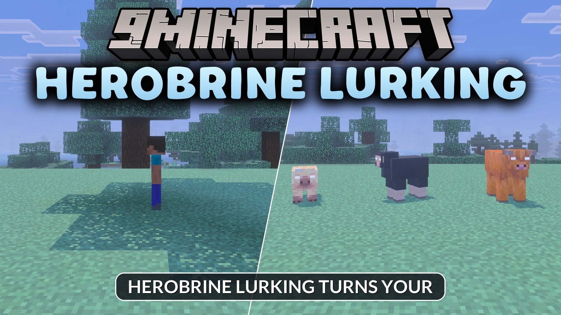 Herobrine Lurking Addon