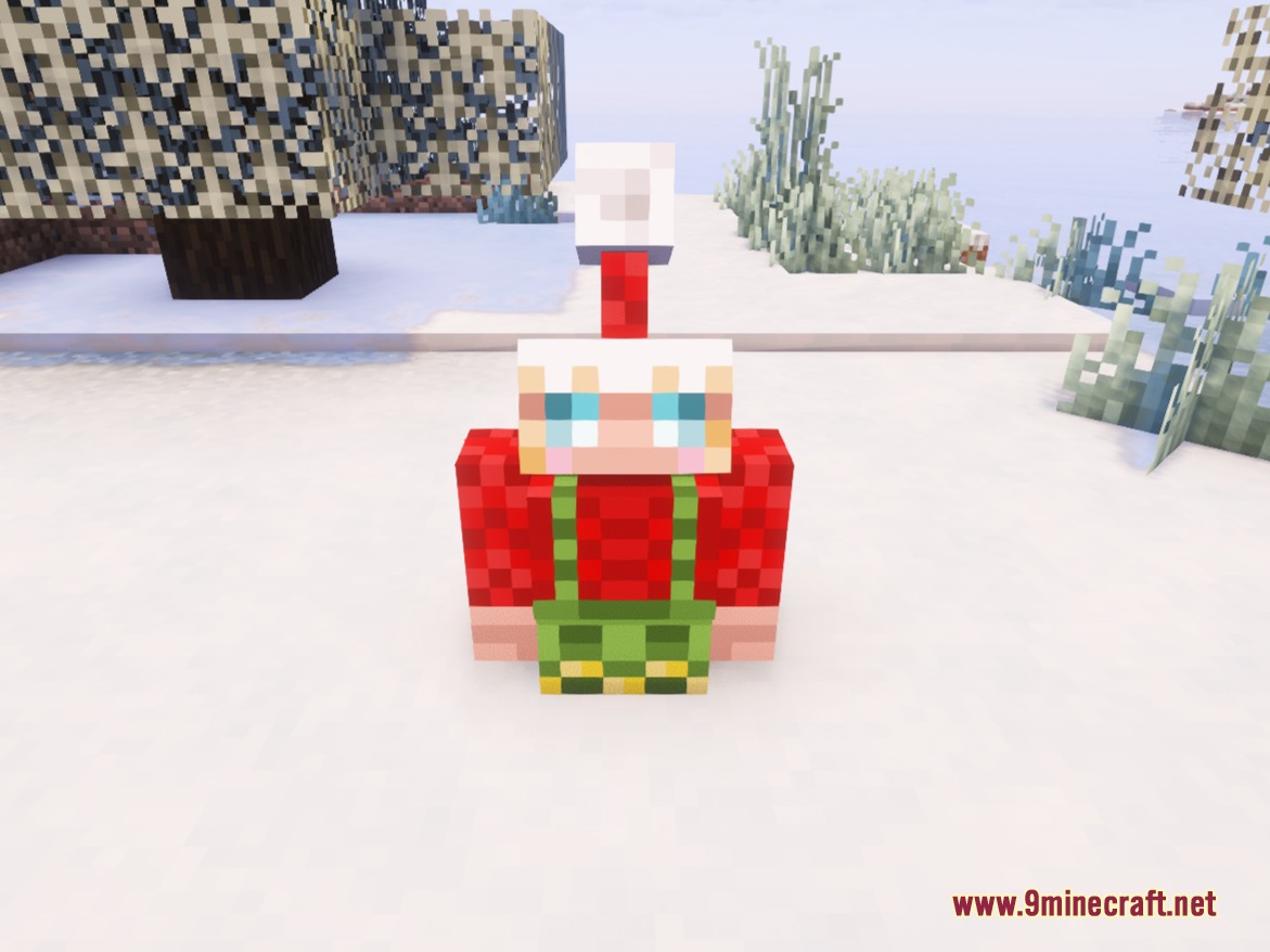 Holiday Whimsy Resource Pack (26.2, 1.21.11) – Festive Candy Canes — screenshot 3