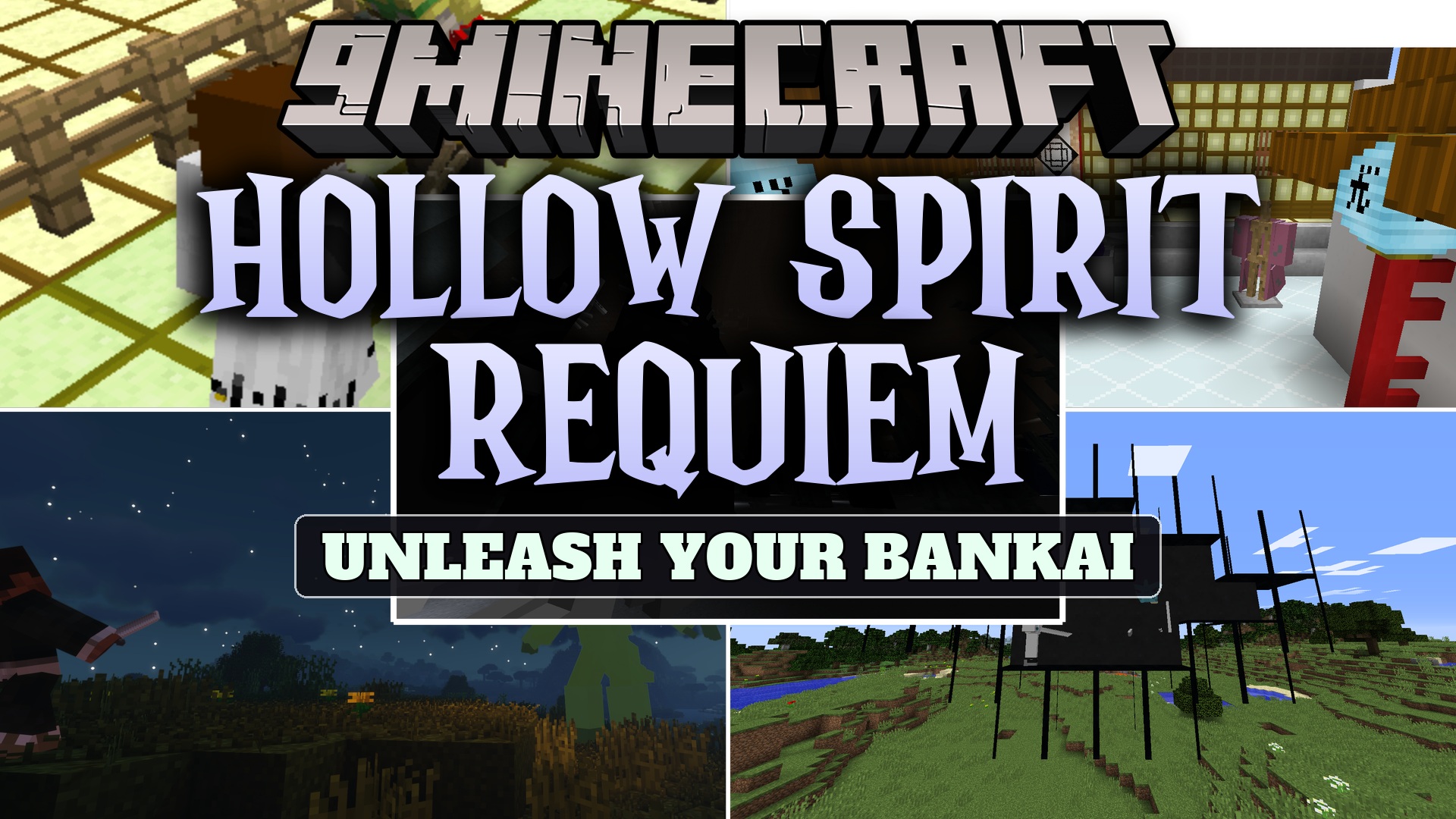 Hollow Spirit Requiem Mod (1.16.5, 1.12.2) – Wield Anime Powers and Conquer