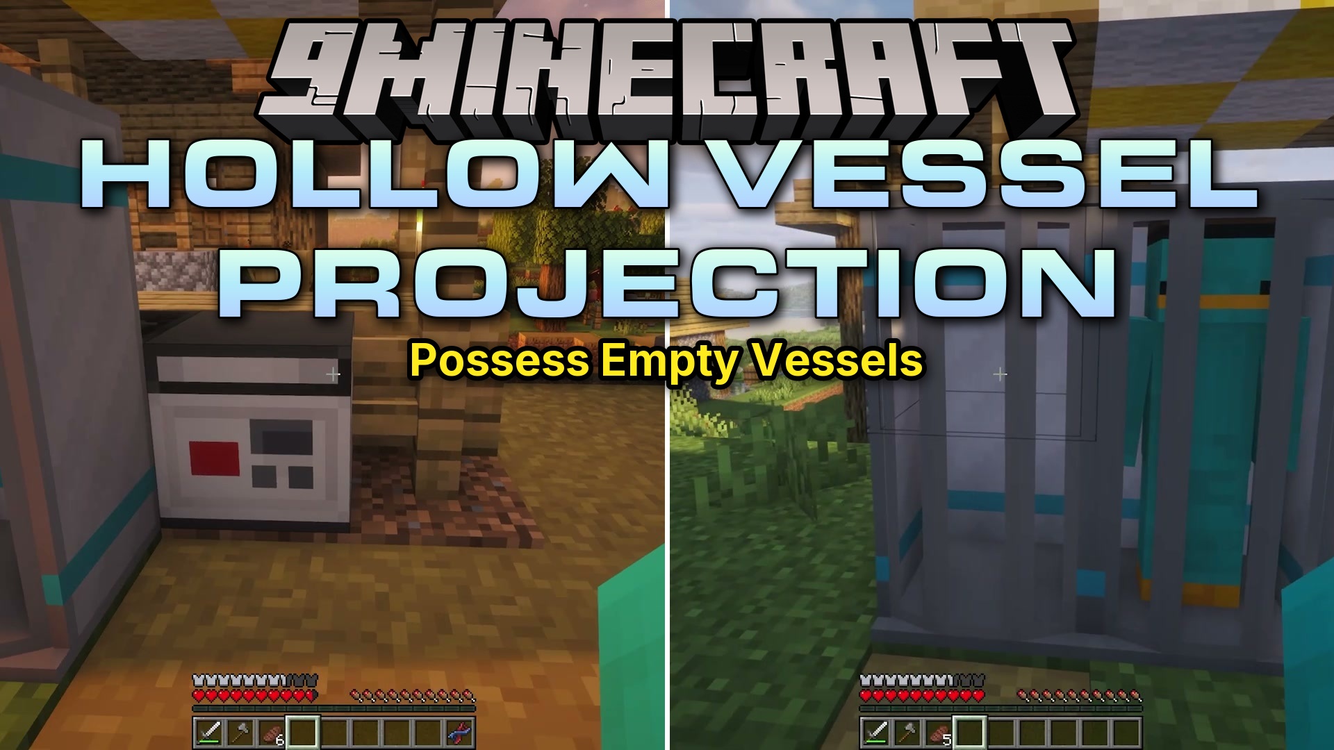 Hollow Vessel Projection Mod (1.21.1, 1.20.1) – Survive Hardcore Mode