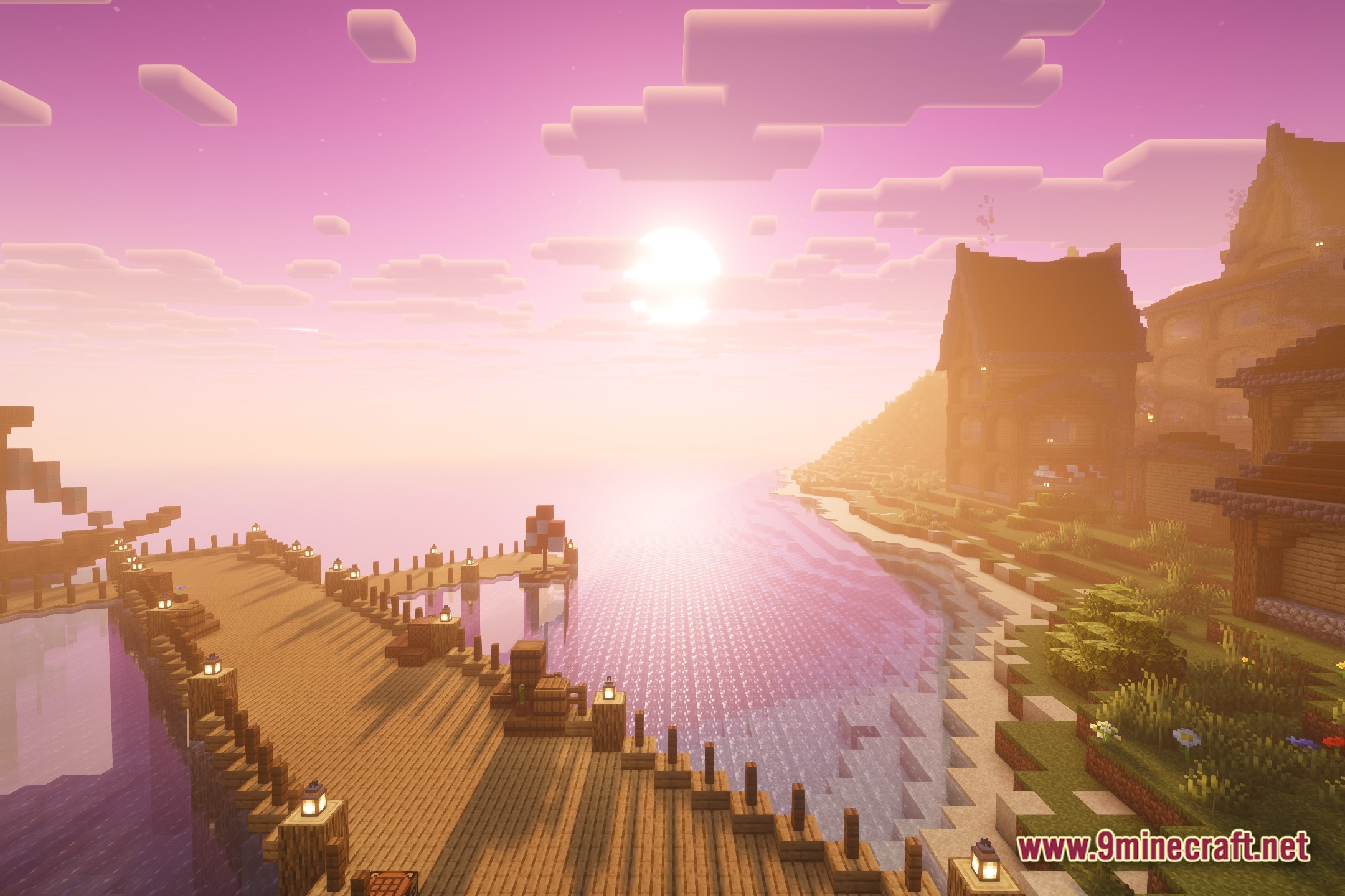 Horizon Reimagined Shaders (26.2, 1.20.1) – Vibrant Lighting and Detailed Skies — screenshot 2