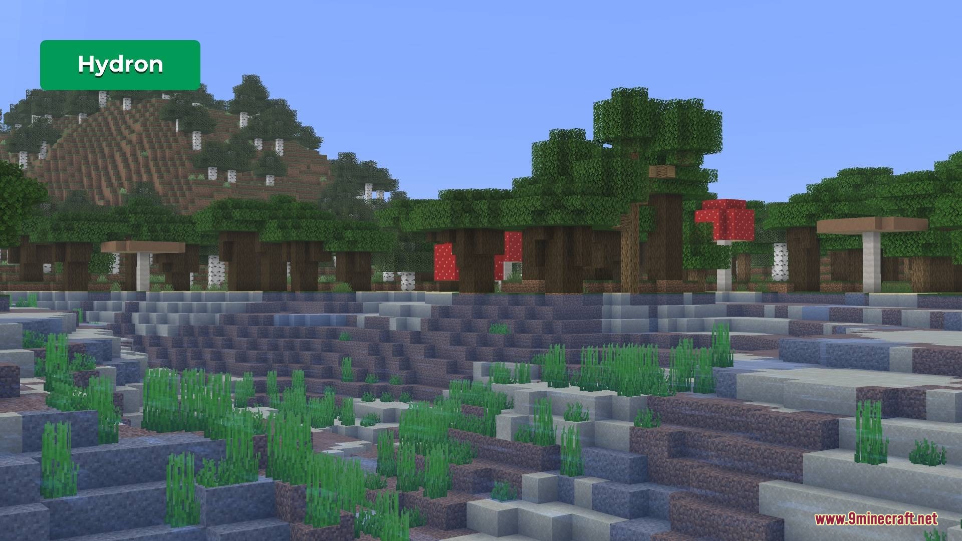 Hydron Clear Water Resource Pack Screenshot 4 Hydron Resource Pack makes the water clear and reveals the underwater terrain