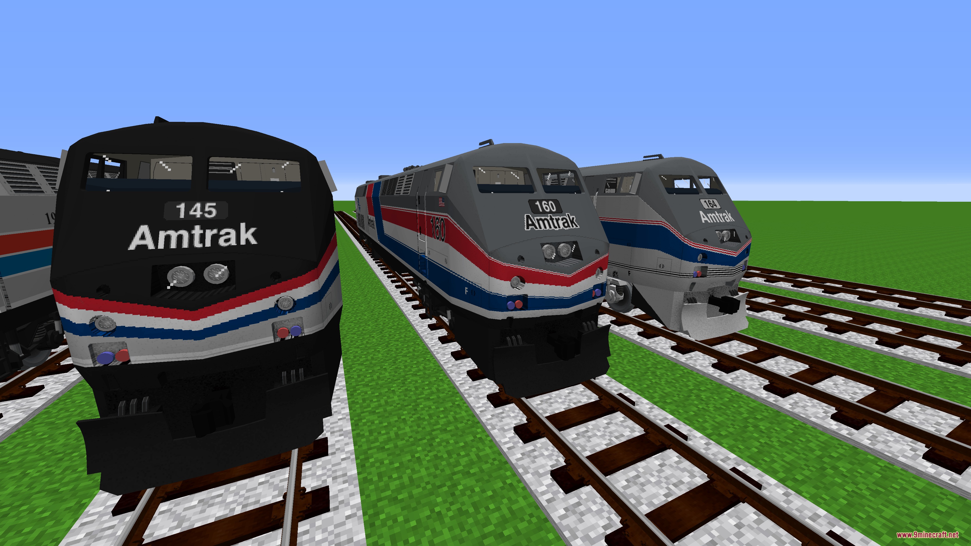 IR Amtrak Immersive Railroading Pack Resource Pack (1.21.1, 1.20.1) — screenshot 1
