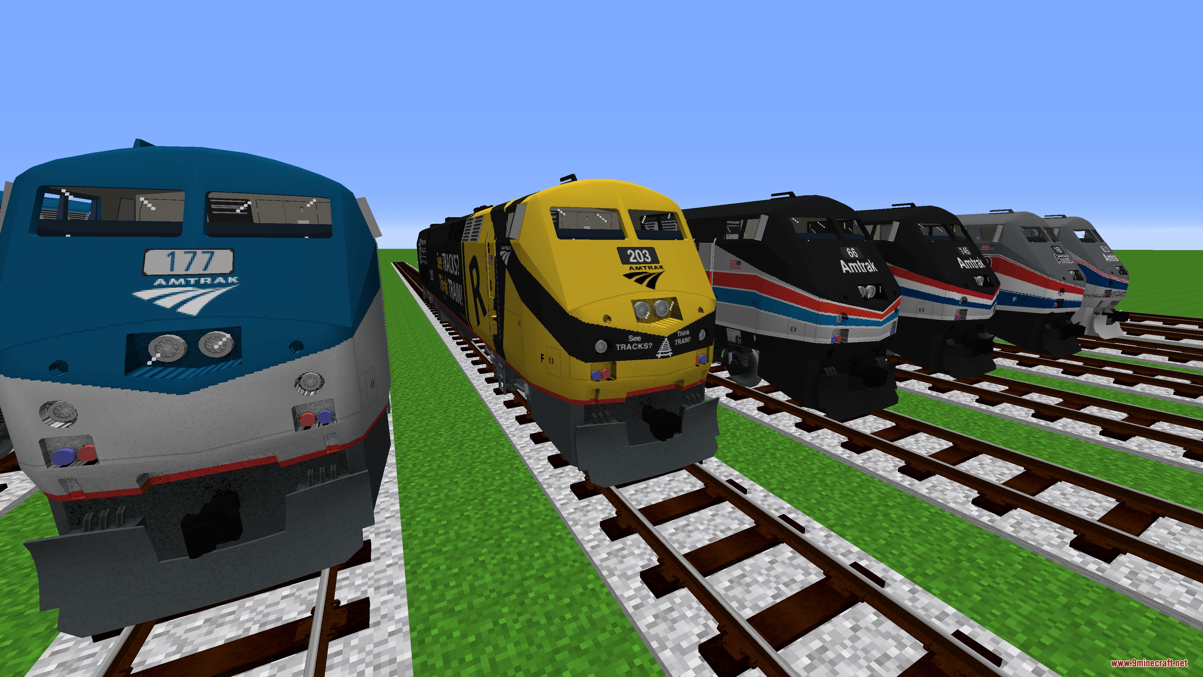 IR Amtrak Immersive Railroading Pack Resource Pack (1.21.1, 1.20.1) — screenshot 2