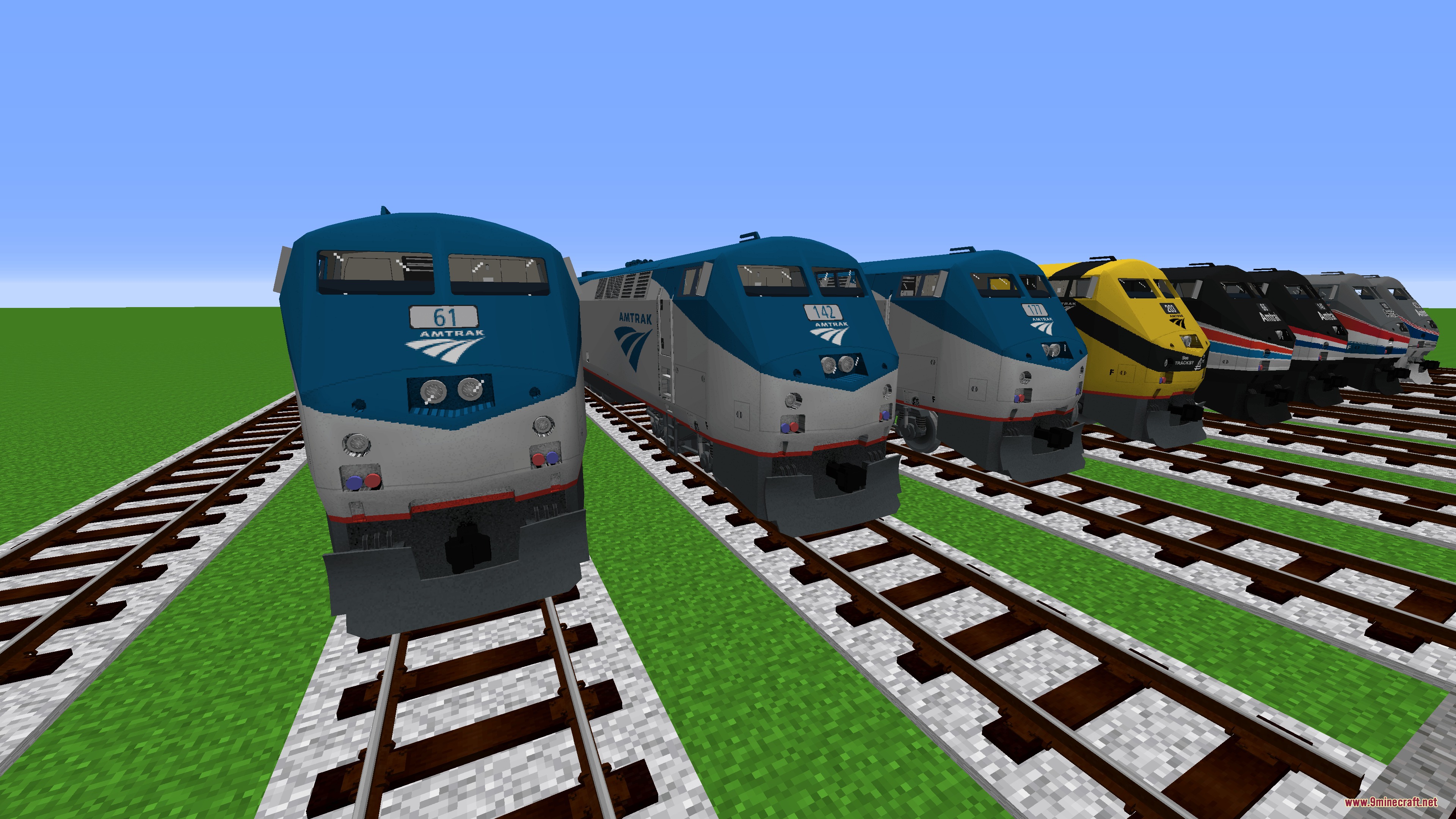 IR Amtrak Immersive Railroading Pack Resource Pack (1.21.1, 1.20.1) — screenshot 3
