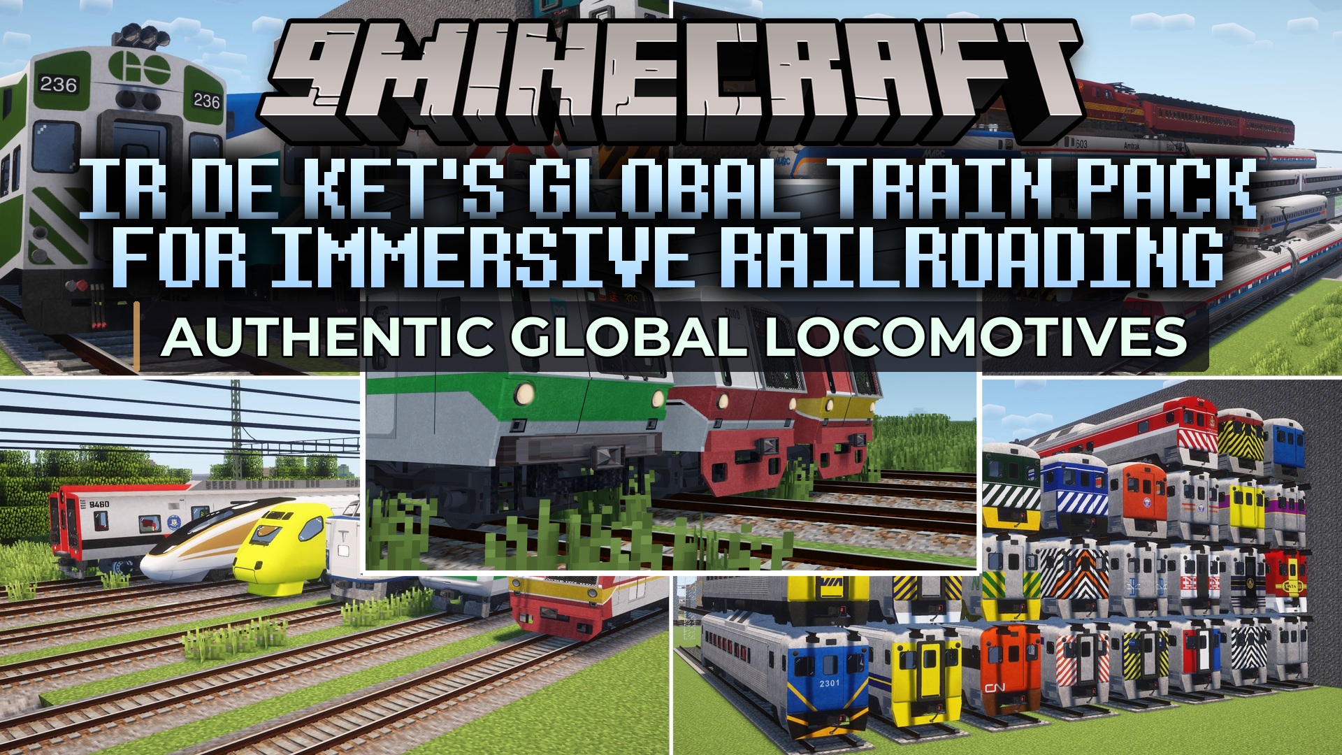 IR DE Ket's Global Train Pack for Immersive Railroading Resource Pack