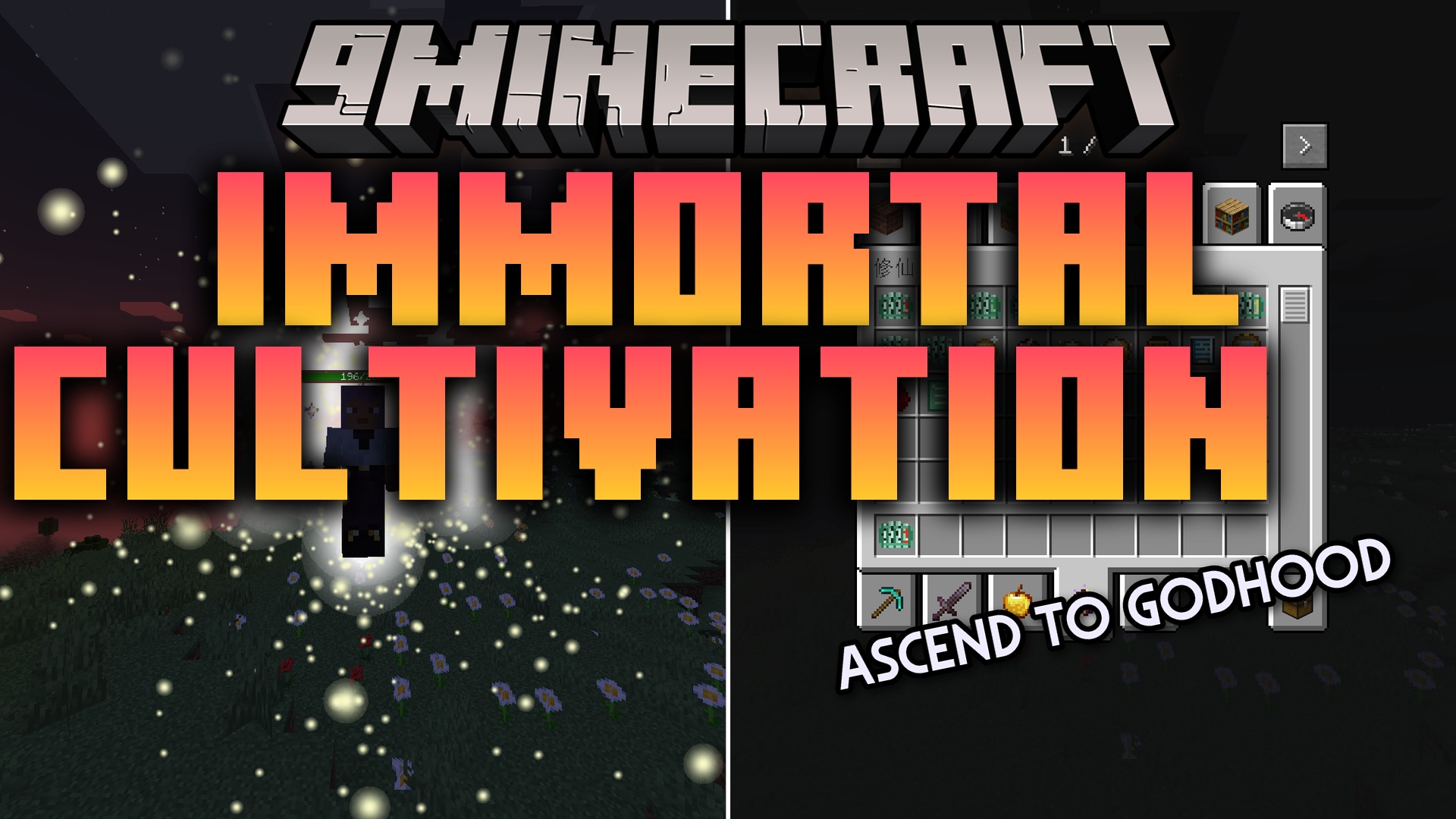 Immortal Cultivation 修仙 Mod (1.21.1) – Master Qi Energy and Elemental Spells