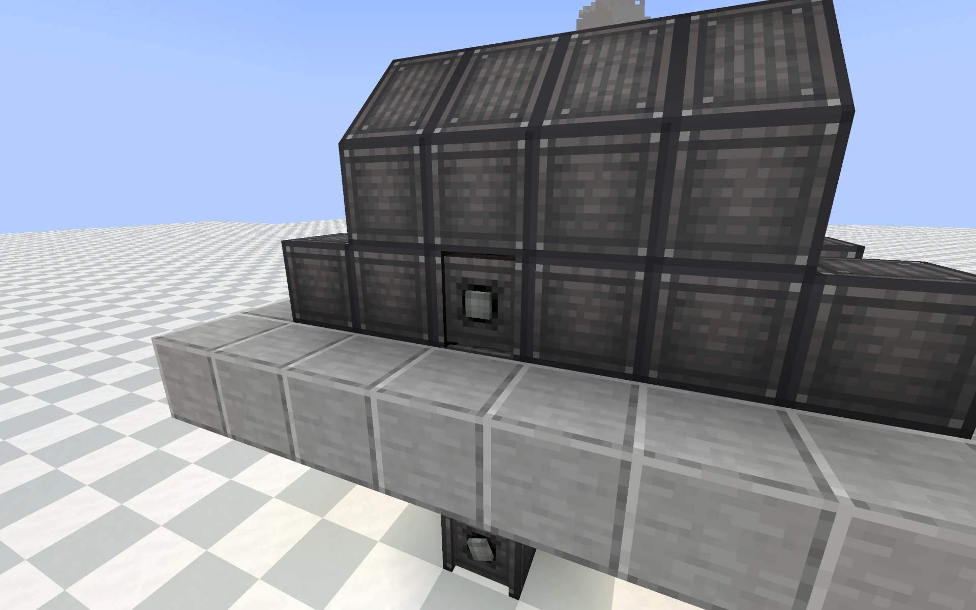 Industrial Furnace with Less Mods Schematic Screenshots 1 Close up view of the side of the industrial furnace gearbox