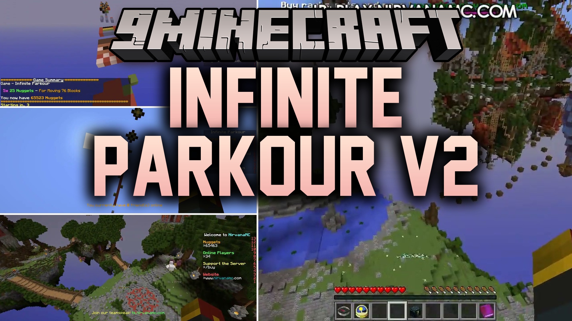 Infinite Parkour V2 Map