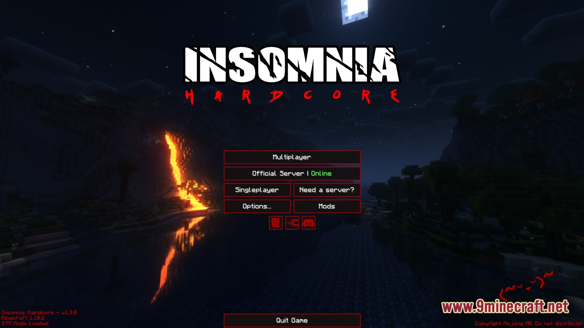 Insomnia Hardcore Origins Bosses Skills Modpack (1.20.1) – Survive The Creepy Dark Together — screenshot 2