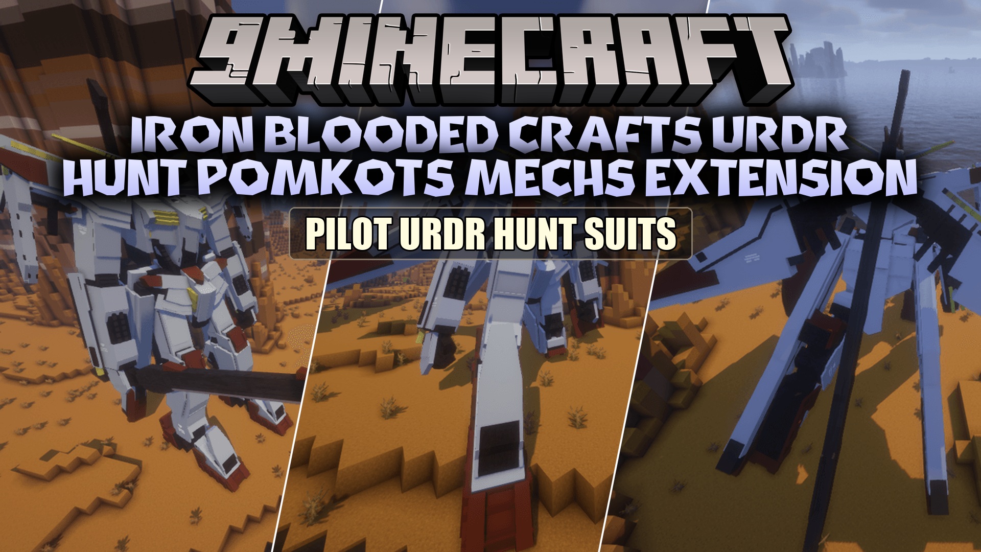 Iron Blooded Crafts Urdr Hunt Pomkots Mechs Extension Resource Pack (1.20.1)