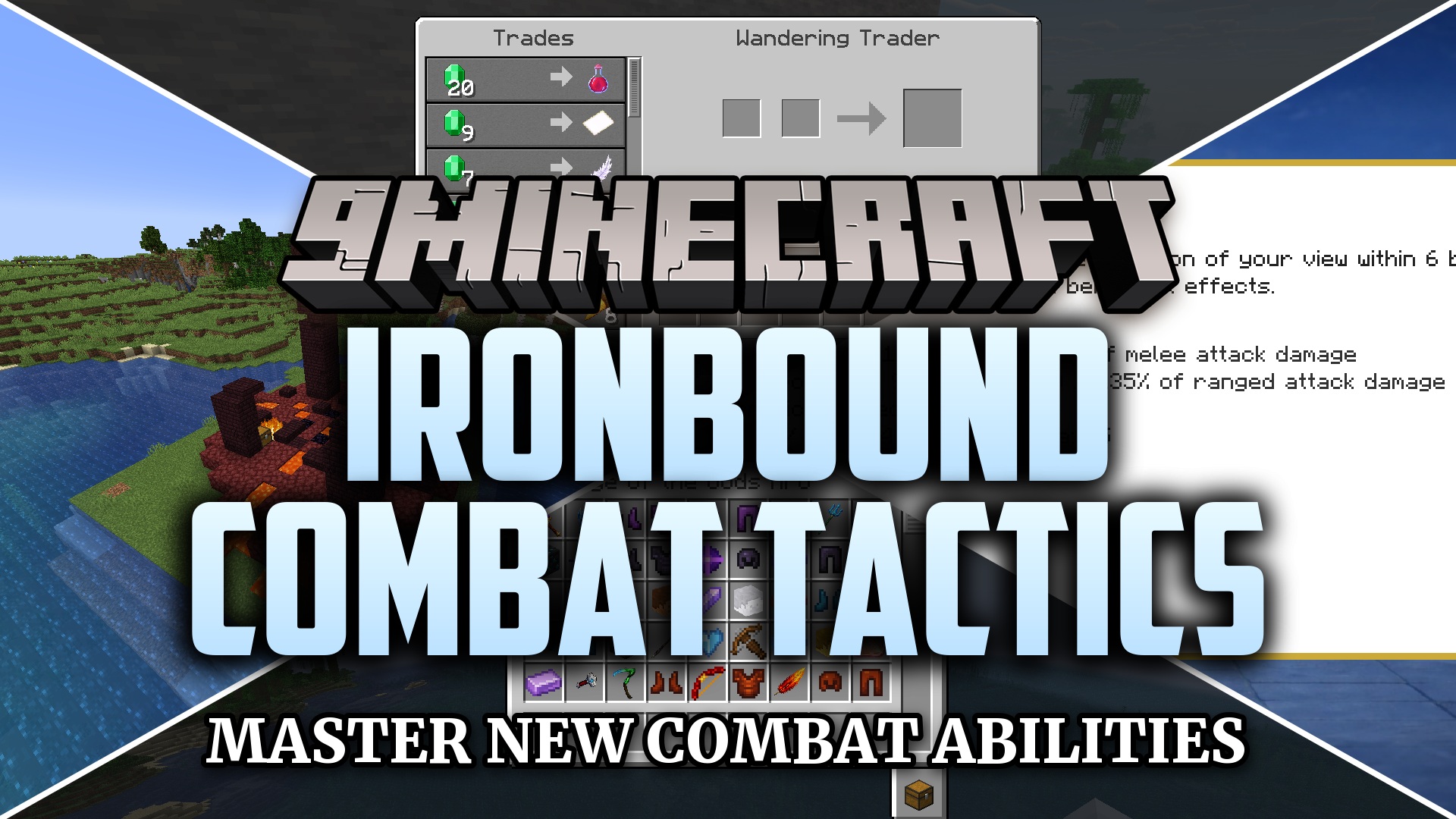 Ironbound Combat Tactics Mod (1.21.11, 1.21.1) – Master RPG Classes