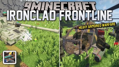 Ironclad Frontline Mod (1.20.1) - Battle Hostile Soldiers Operating Combat