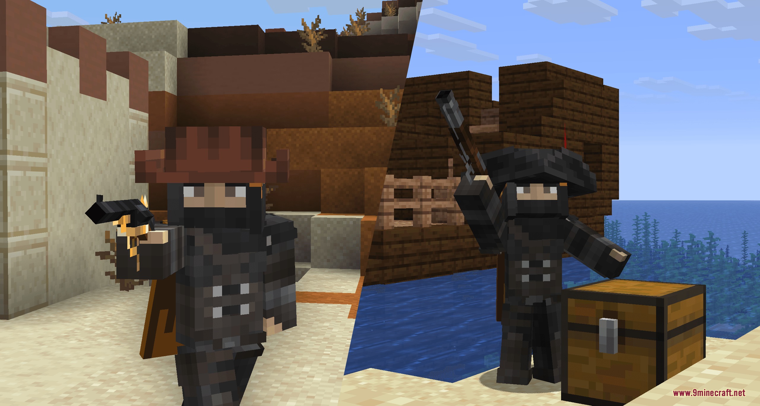Iron's Arms 'n Artifice Mod (26.1.2) – Fight Outlaw Gunslingers — screenshot 1