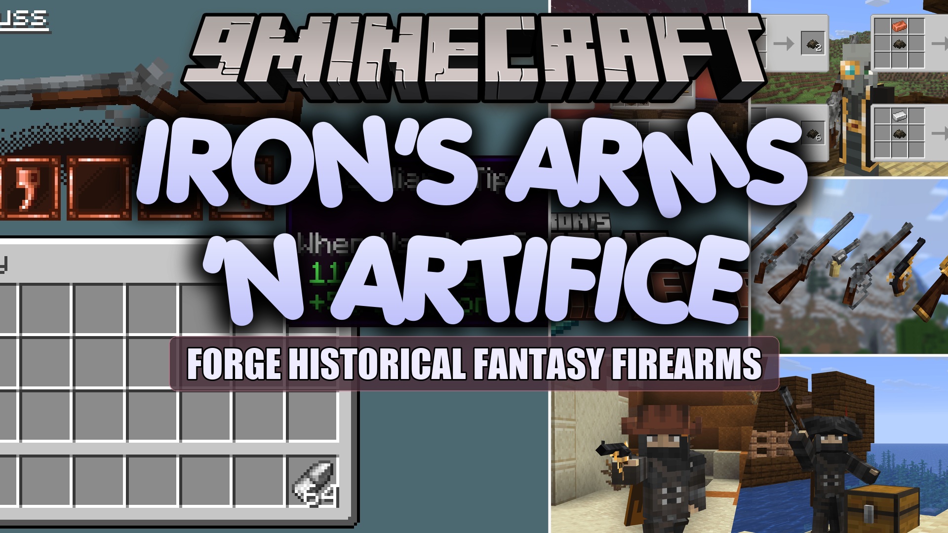 Iron's Arms 'n Artifice Mod (26.1.2) – Fight Outlaw Gunslingers