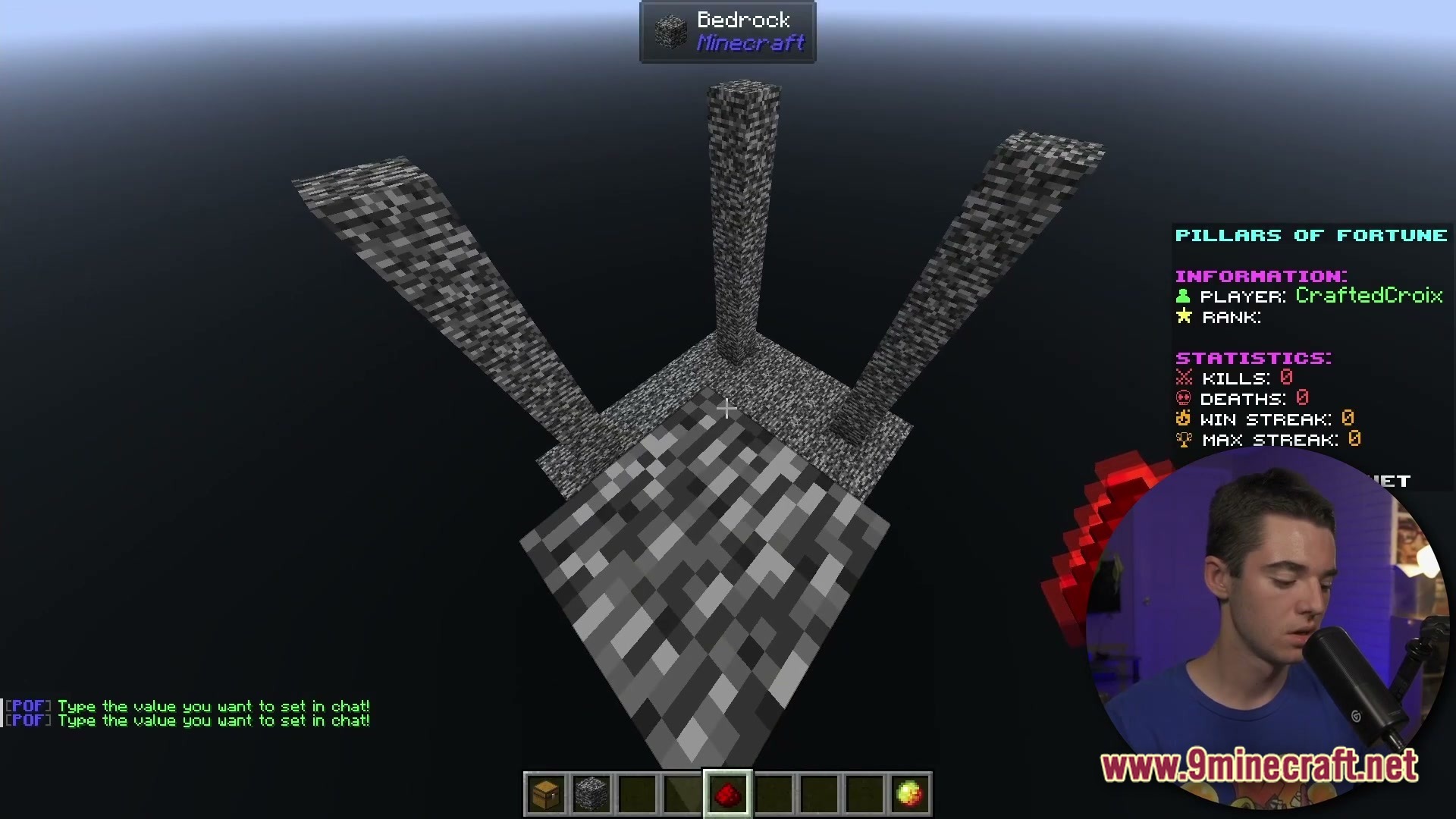 JK's Pillars of Fortune Map (26.2, 1.20.1) – Survive Chaotic Pillar Duels — screenshot 1