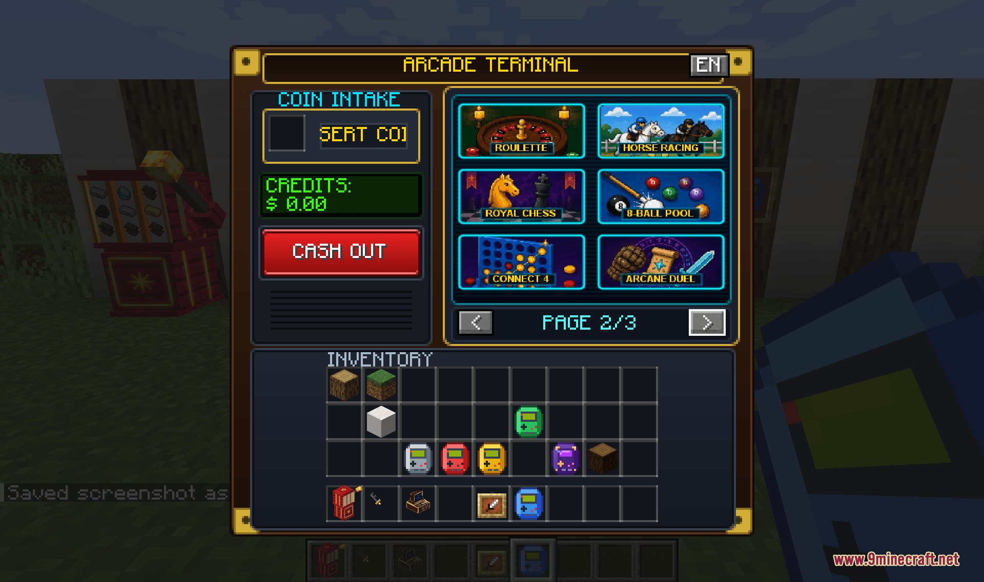 Jackpot Terminal Core Mod (1.21.1) – Play Casino Minigames and Bet with Friends — screenshot 5