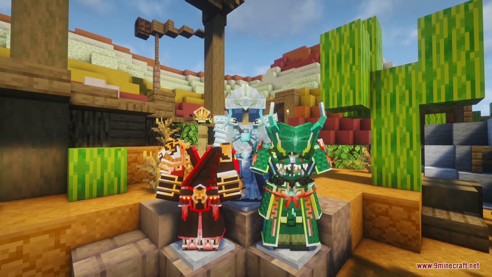 Jinghui2 Mod (1.21.1, 1.20.1) – Battle in Traditional Chinese Armors — screenshot 4