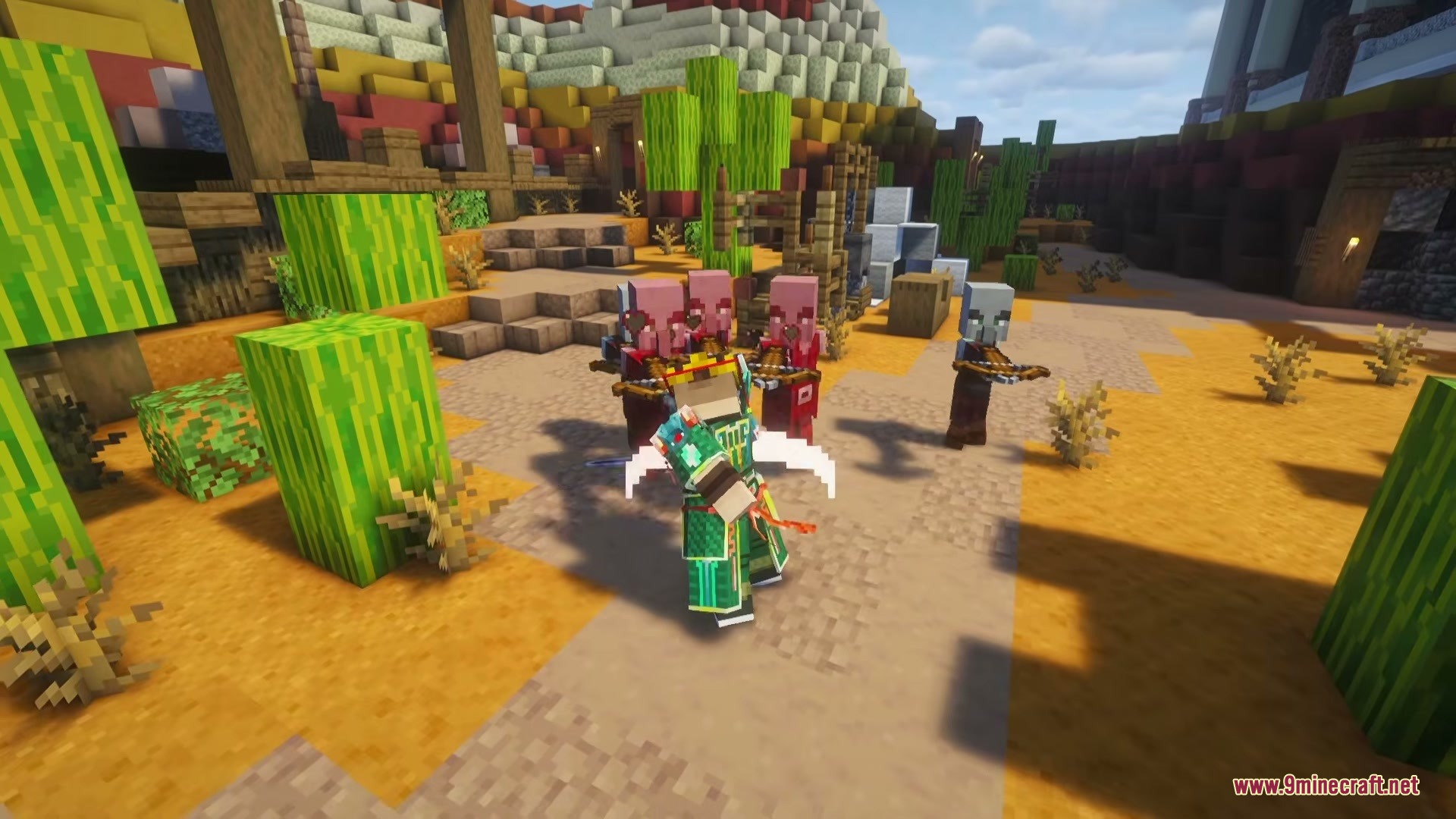 Jinghui2 Mod (1.21.1, 1.20.1) – Battle in Traditional Chinese Armors — screenshot 6