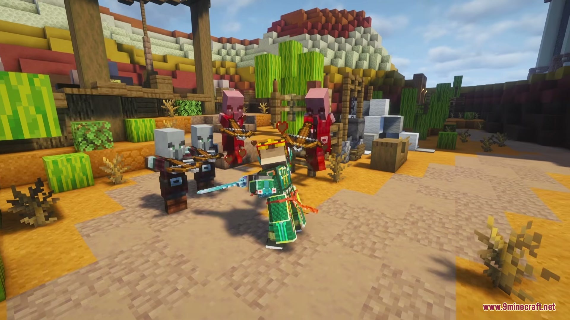 Jinghui2 Mod (1.21.1, 1.20.1) – Battle in Traditional Chinese Armors — screenshot 7