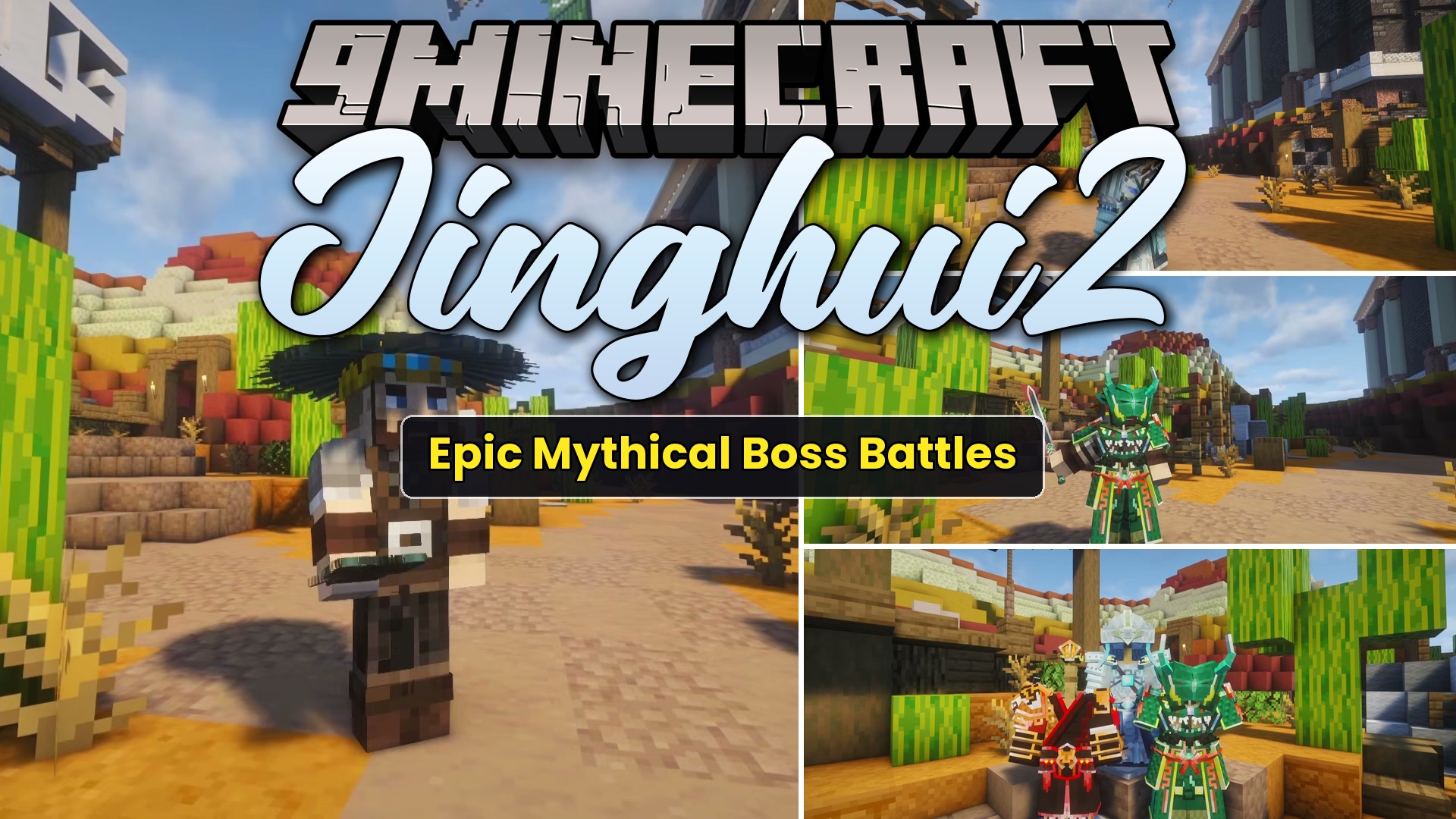 Jinghui2 Mod (1.21.1, 1.20.1) – Battle in Traditional Chinese Armors