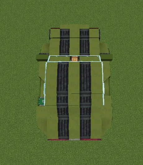 Kevin Levin S Muscle Car Schematic Screenshots 1 Top down view of a green muscle car with black racing stripes