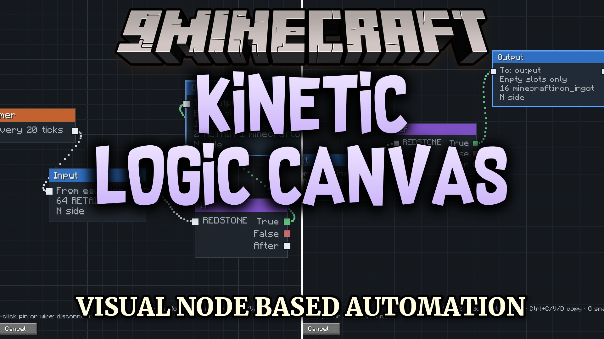 Kinetic Logic Canvas Mod (26.1.2, 1.21.1) – Automate Factory Systems