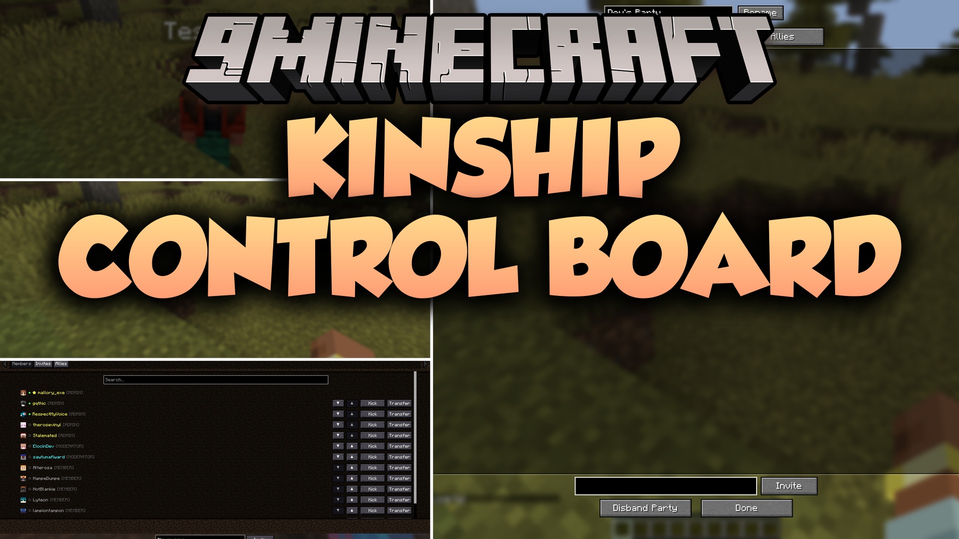 Kinship Control Board Mod