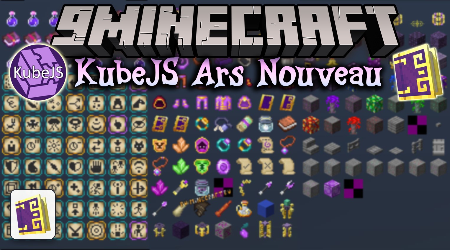 KubeJS Ars Nouveau Mod (1.21.1, 1.20.1) – Compatibility, Addon