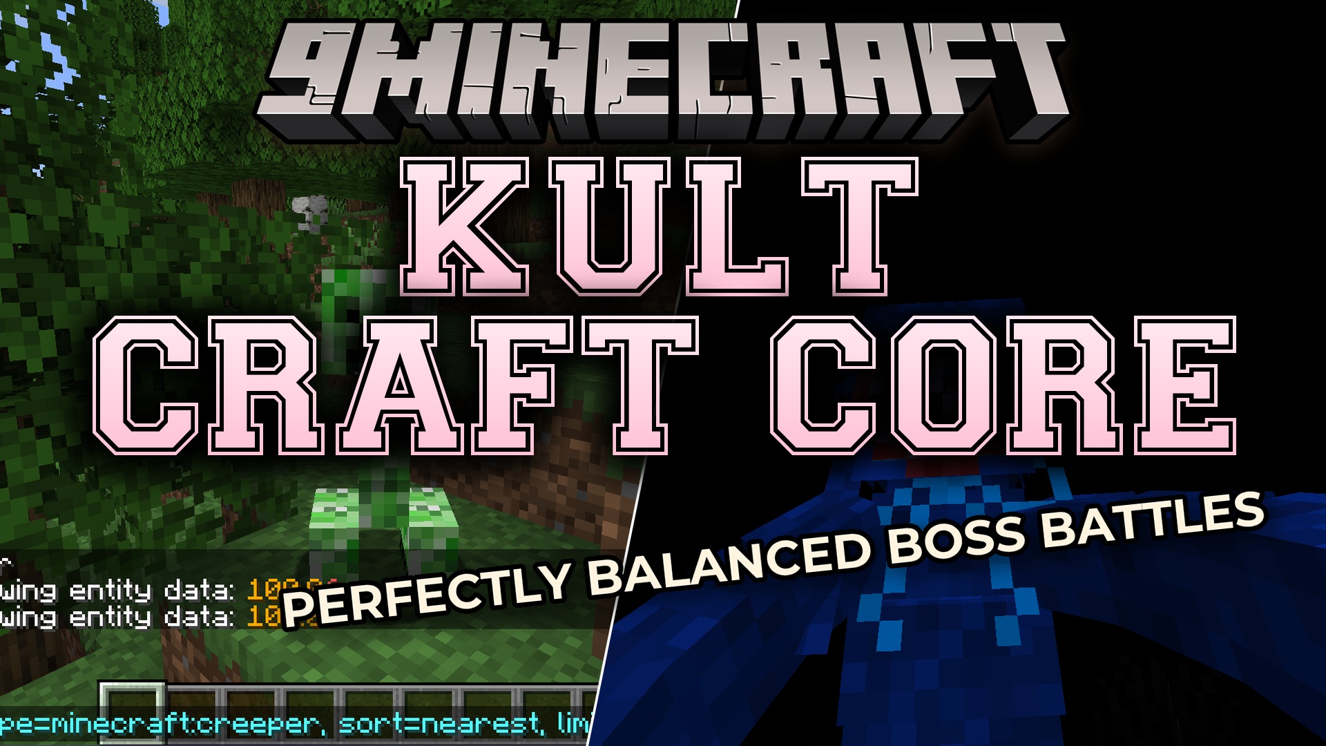 Kult Craft Core Data Pack (1.21.1, 1.20.1) – Fight Custom Bosses Without a Long