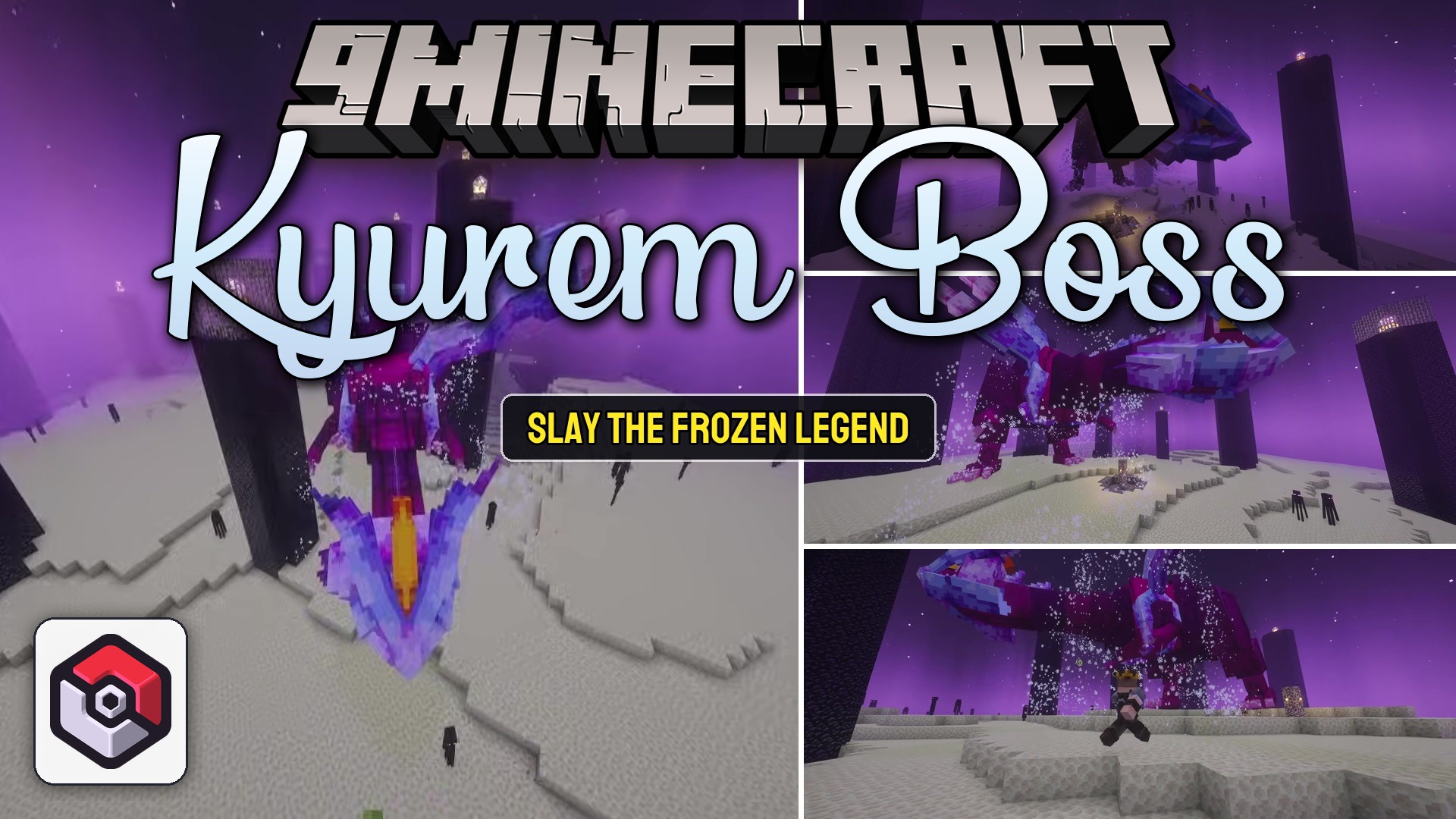Kyurem Boss Mod (1.21.1) – Battle a Legendary Pokémon in the End Dimension