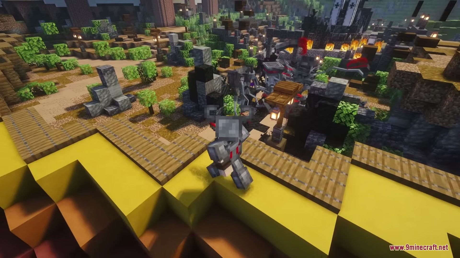 LARGE UPDATE SOON Rise of the Asens Mod Screenshot 9 A player watches small parasitic bugs spreading across the corrupted landscape
