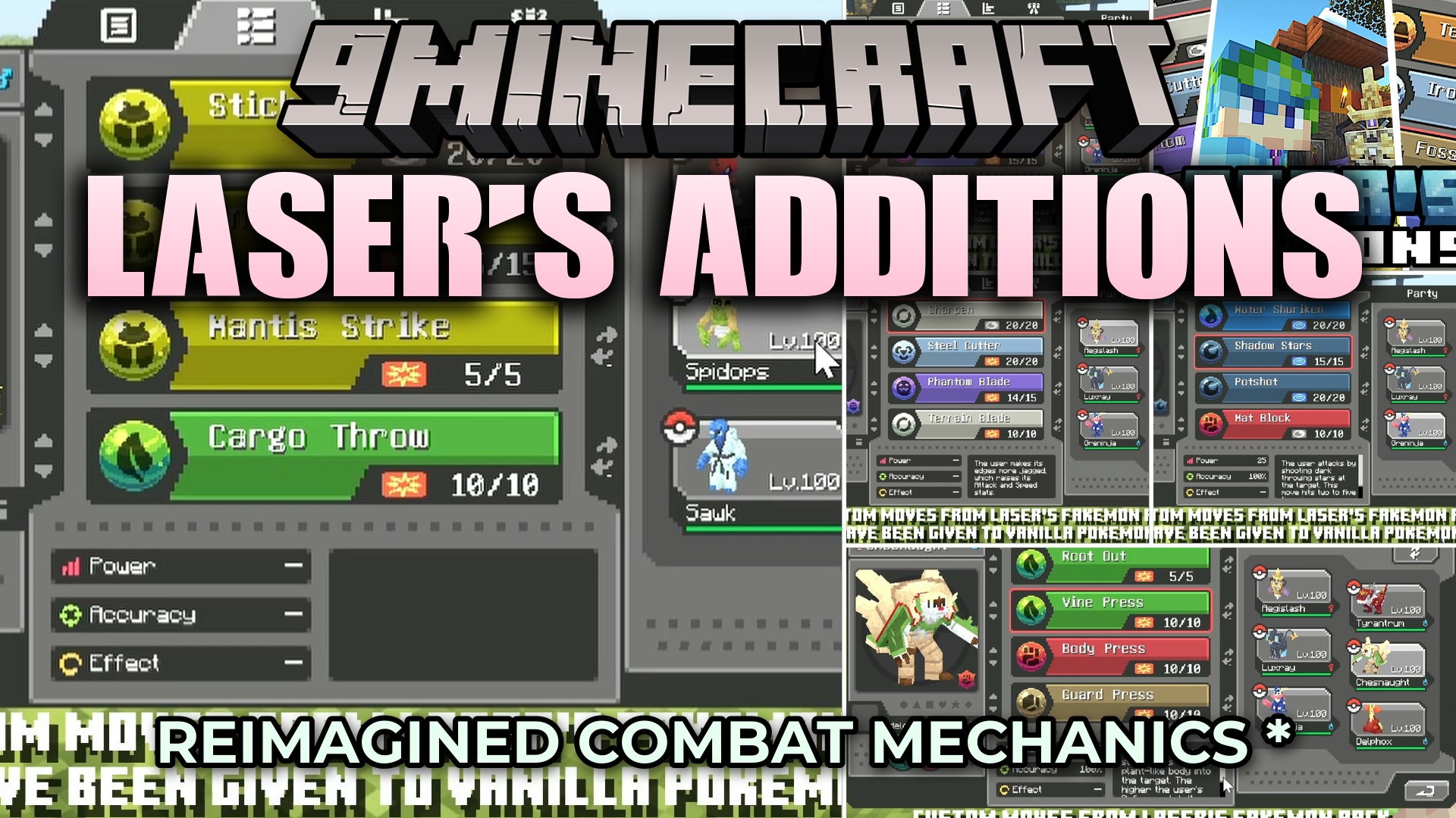 Laser's Additions Data Pack