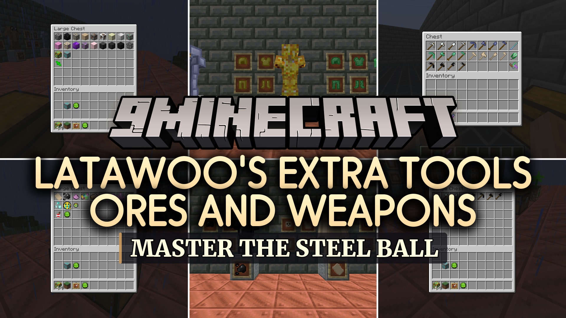 Latawoo's Extra Tools Ores and Weapons Mod