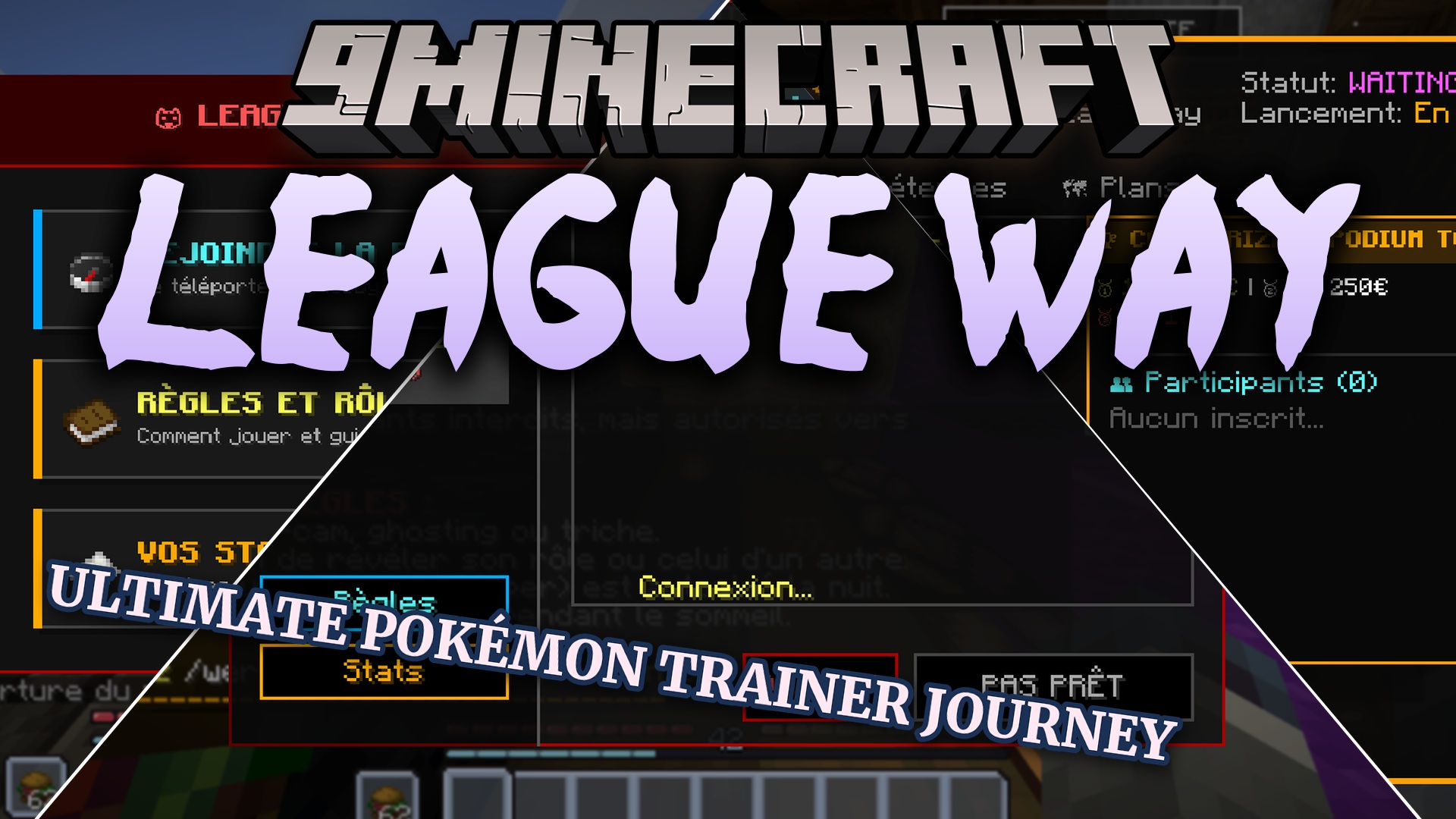 League Way Mod (1.21.1) – Become a Cobblemon Champion Through Quests