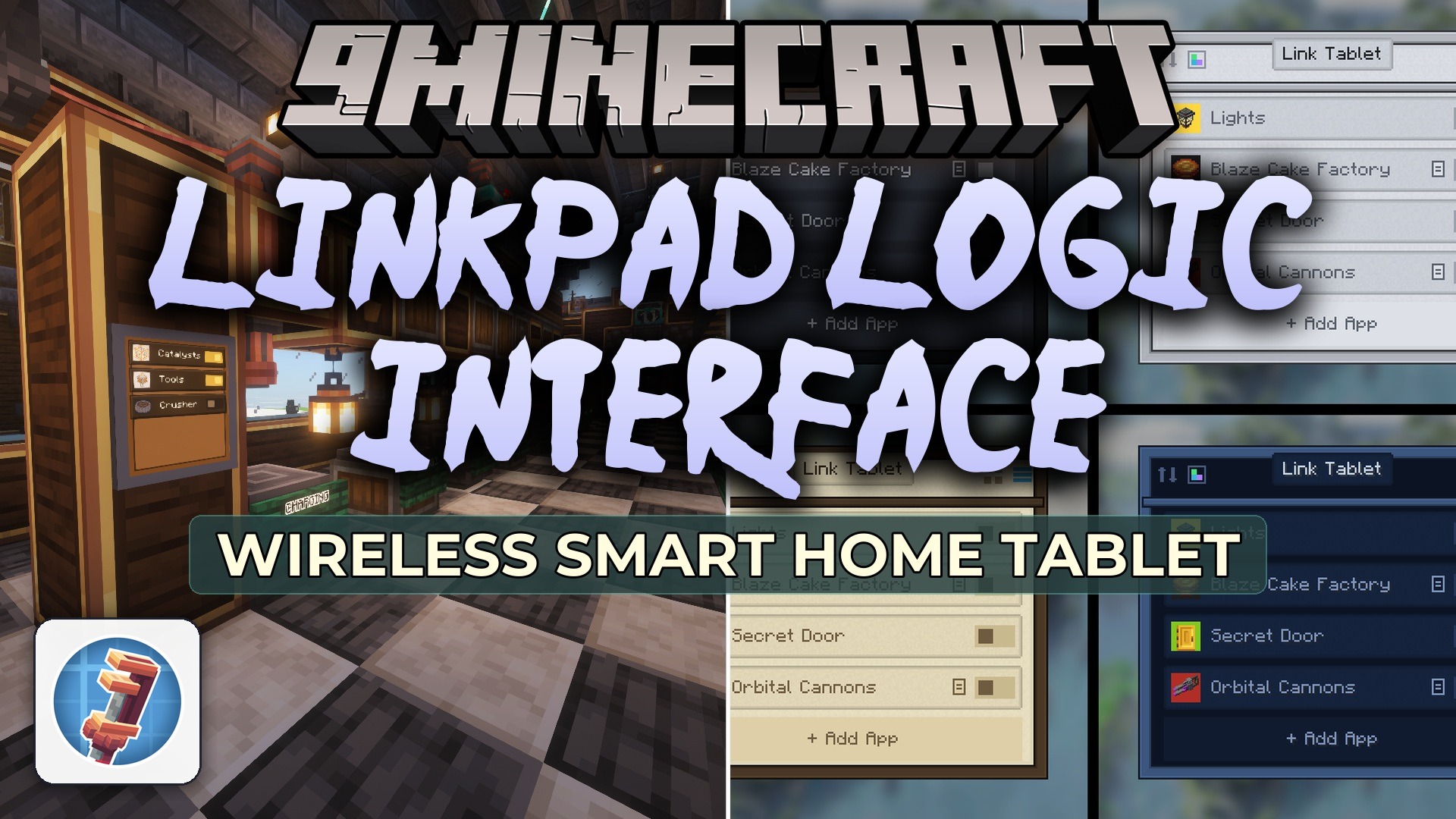 Linkpad Logic Interface Mod (1.21.11, 1.21.1) – Control Your Entire Factory