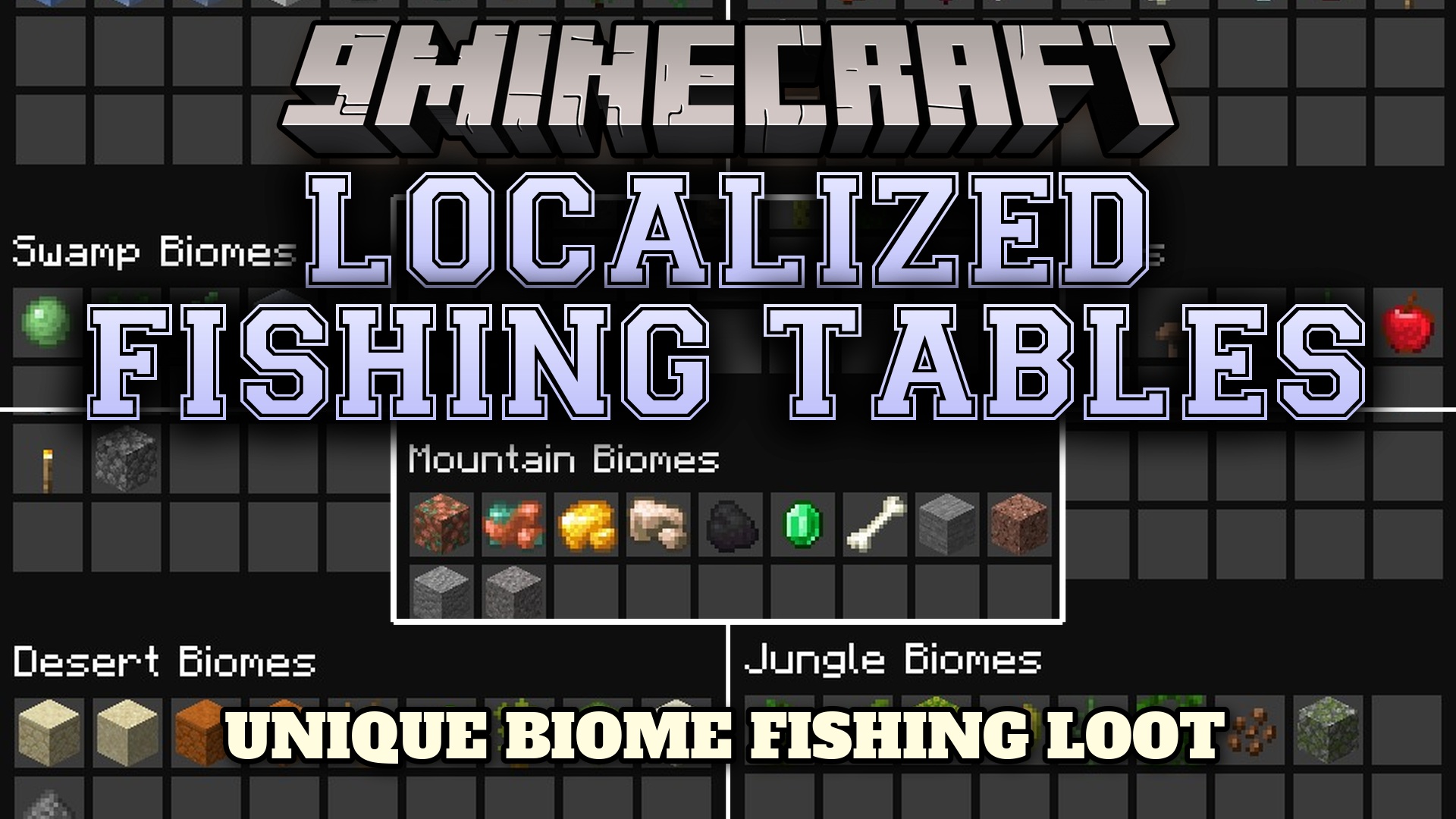 Localized Fishing Tables Data Pack (26.2, 1.20.1) – Catch Rare Treasures