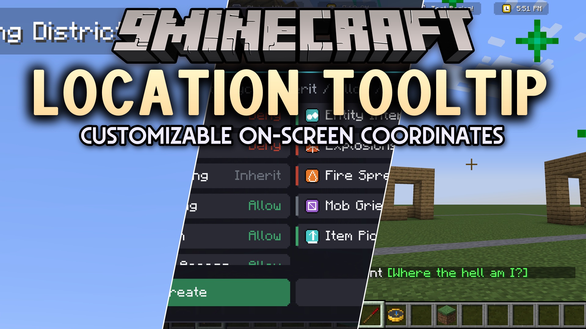 Location Tooltip Mod