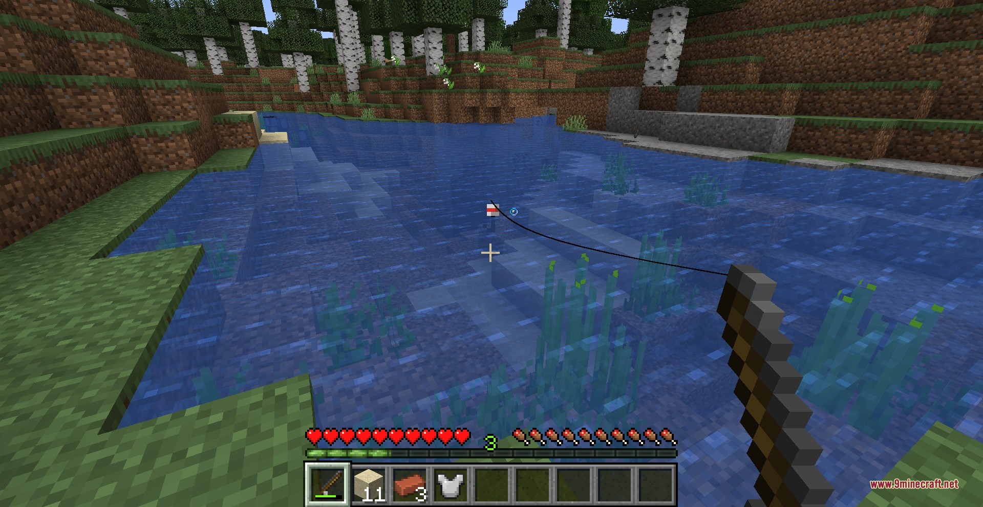 Lucky Fishing Rod Data Pack (26.2, 1.21.1) – Catch Random Treasures — screenshot 2