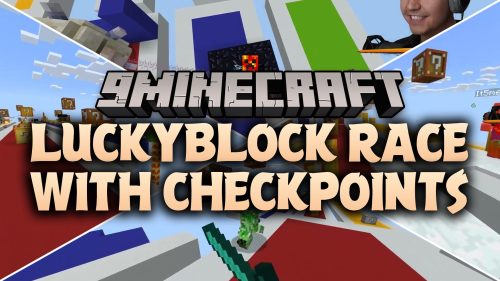 Luckyblock Race with Checkpoints Map
